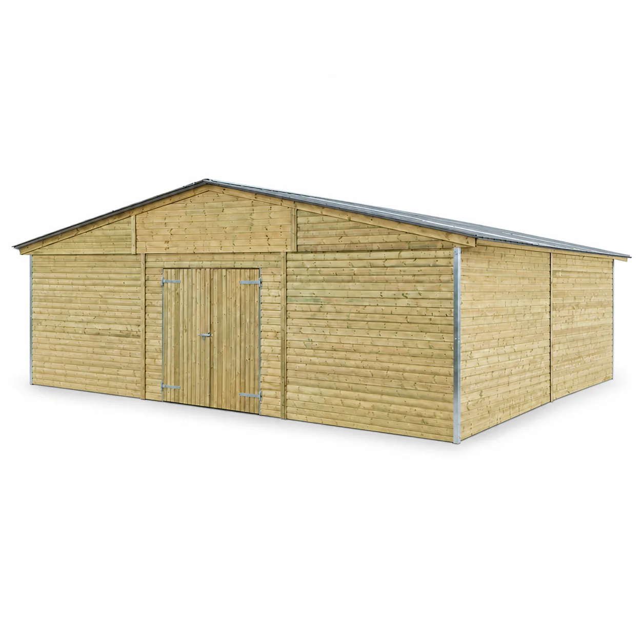 24ft x 36ft American Barns with Four Stables - Expert assembly included