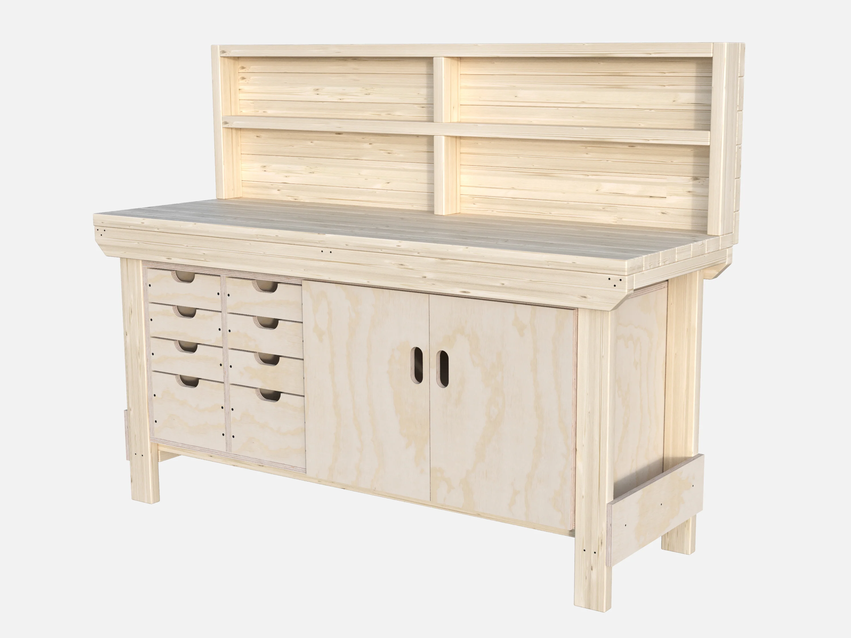 Acorn Heavy-duty Cupboard Workbench (V.1) - Image 11