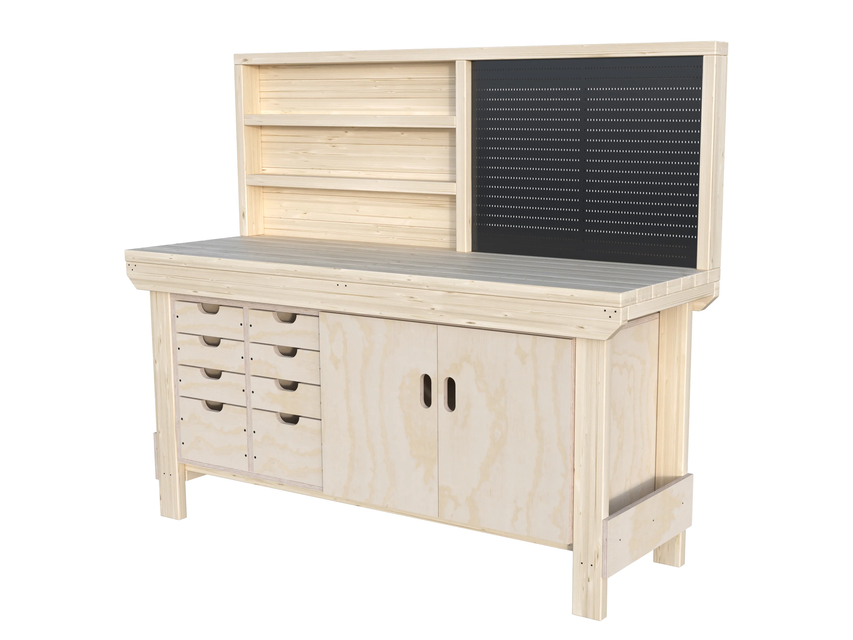 Acorn Heavy-duty Cupboard Workbench (V.1) - Image 13