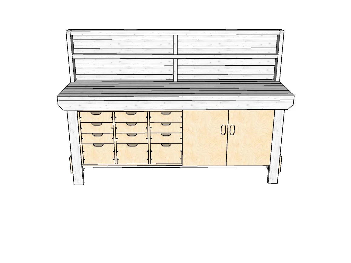 Acorn Heavy-duty Cupboard Workbench (V.1) - Image 14