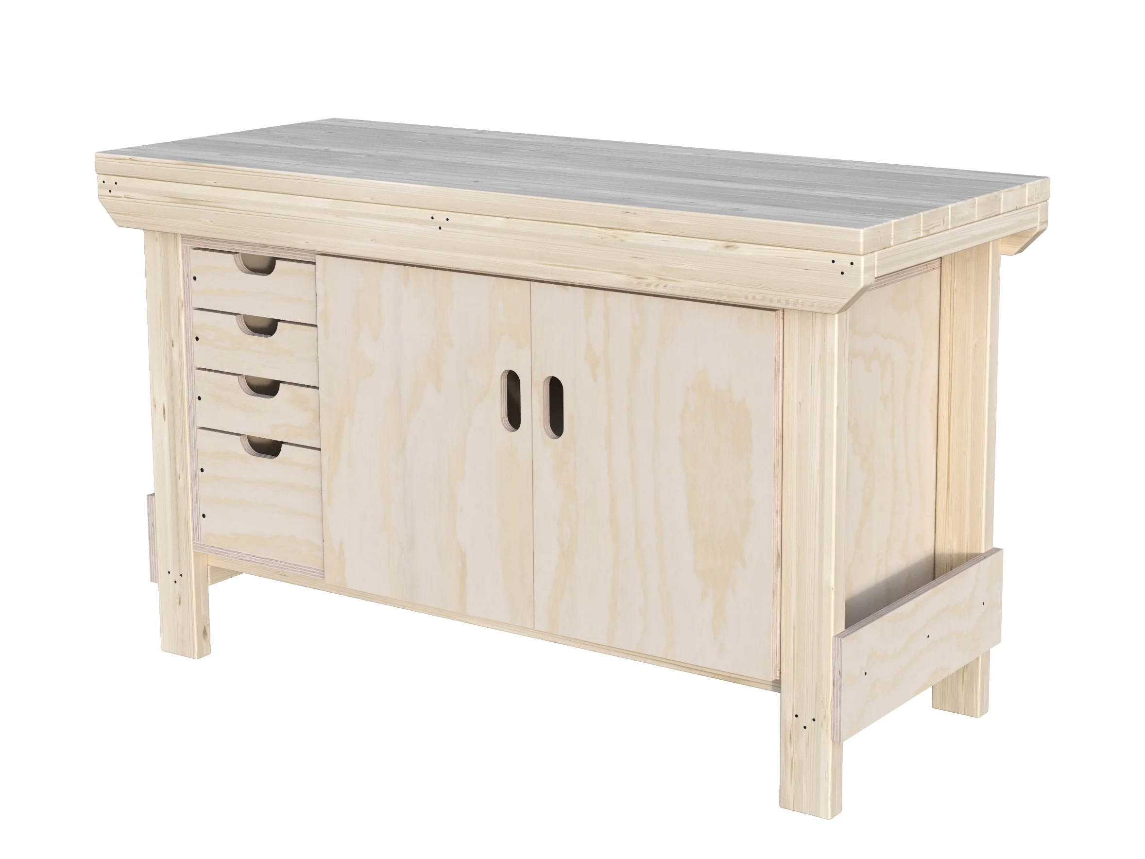 Acorn Heavy-duty Cupboard Workbench (V.1) - Image 16