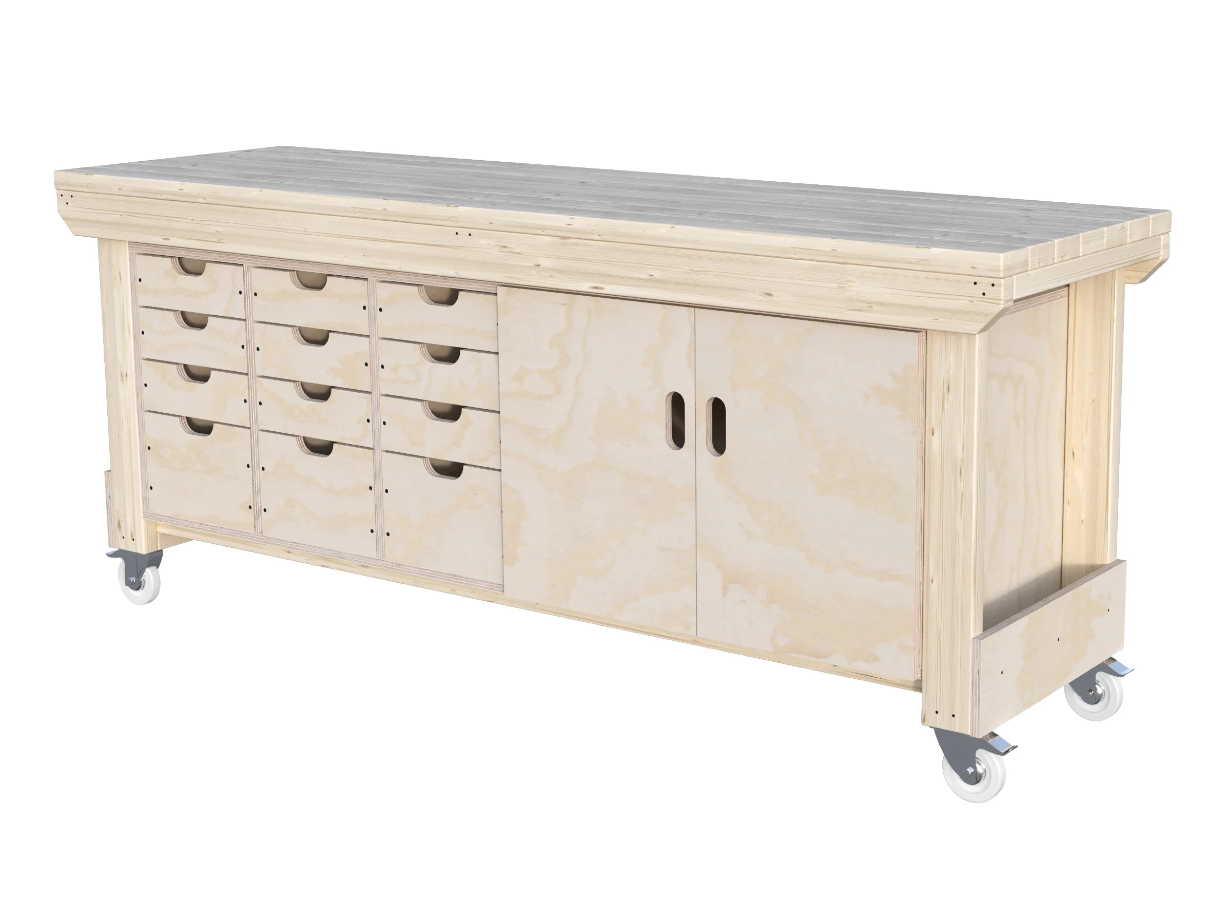 Acorn Heavy-duty Cupboard Workbench (V.1) - Image 23