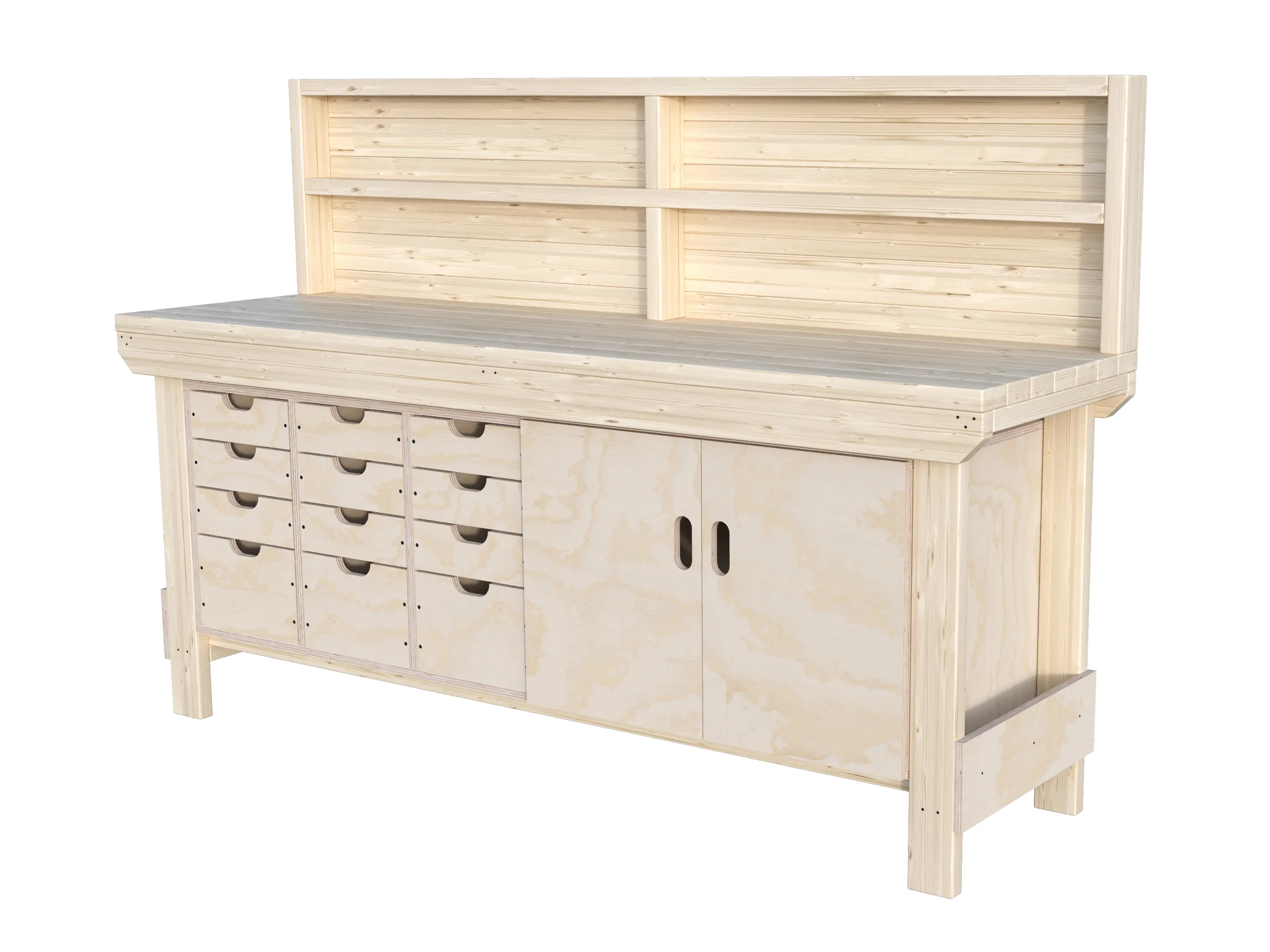 Acorn Heavy-duty Cupboard Workbench (V.1) - Image 25