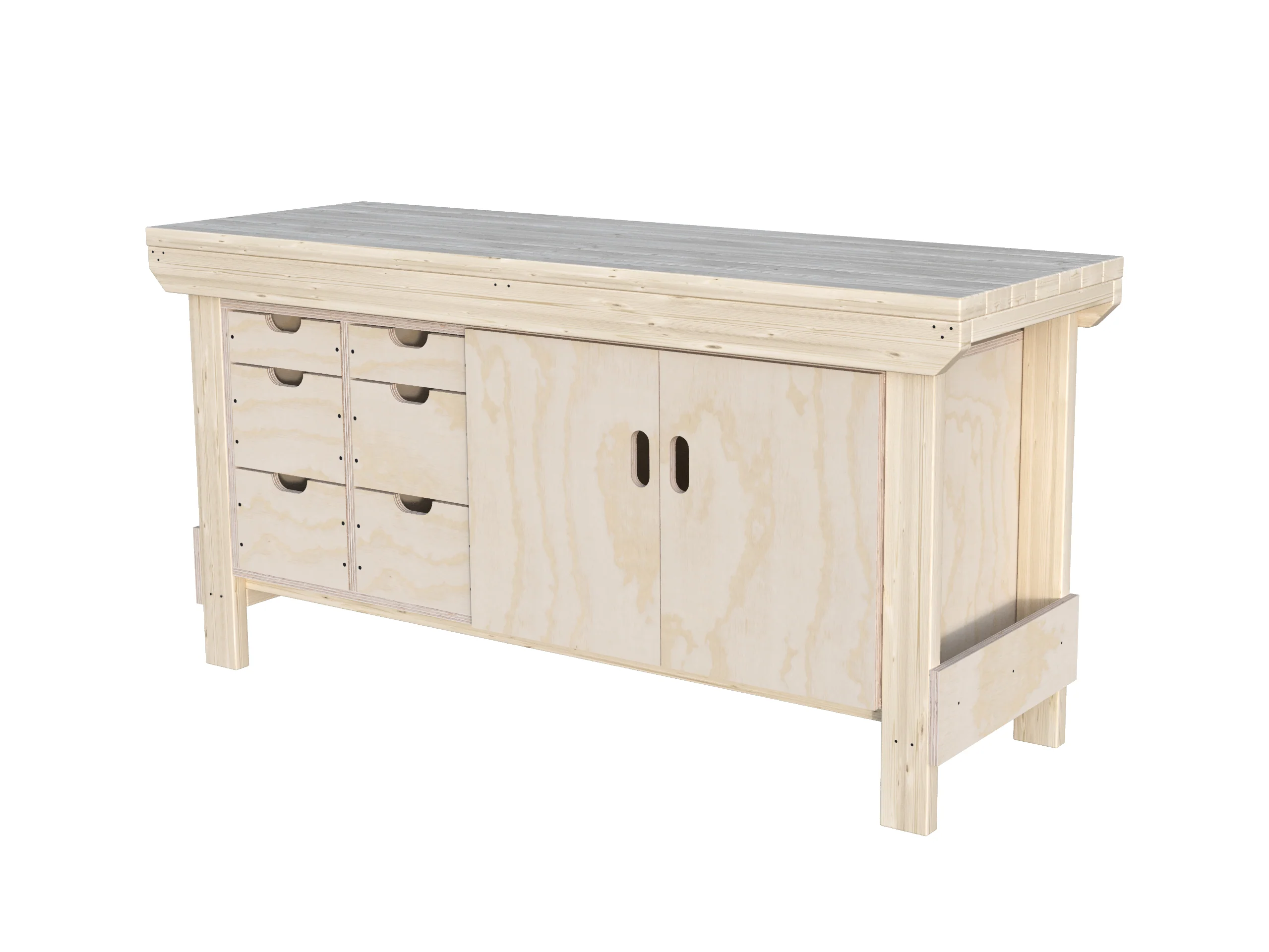 Acorn Heavy-duty Cupboard Workbench (V.2) - Image 11