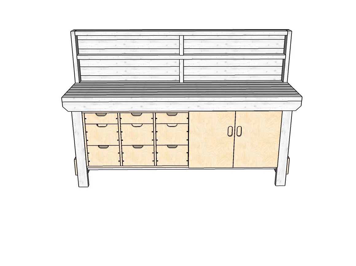 Acorn Heavy-duty Cupboard Workbench (V.2) - Image 20