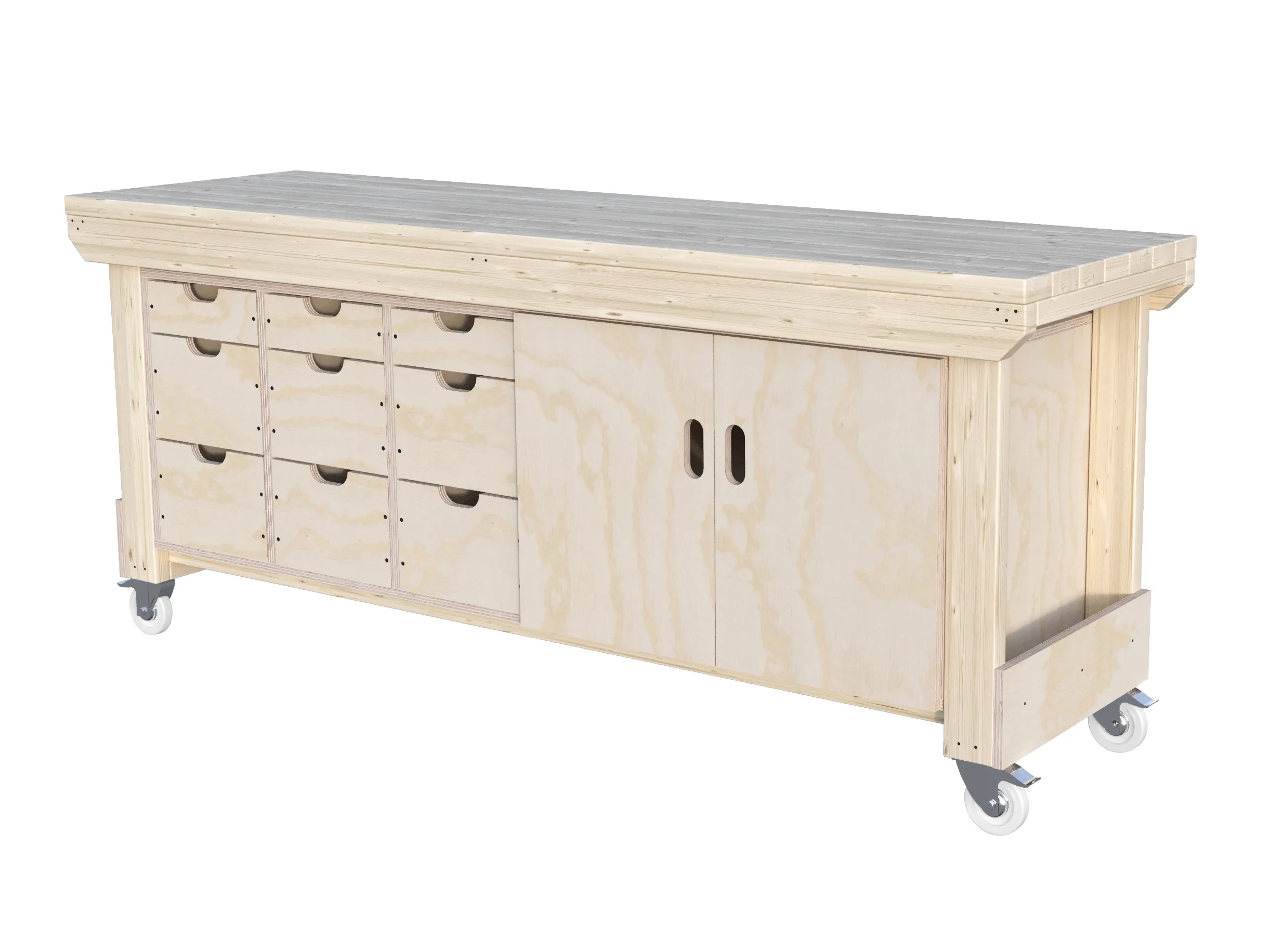 Acorn Heavy-duty Cupboard Workbench (V.2) - Image 21