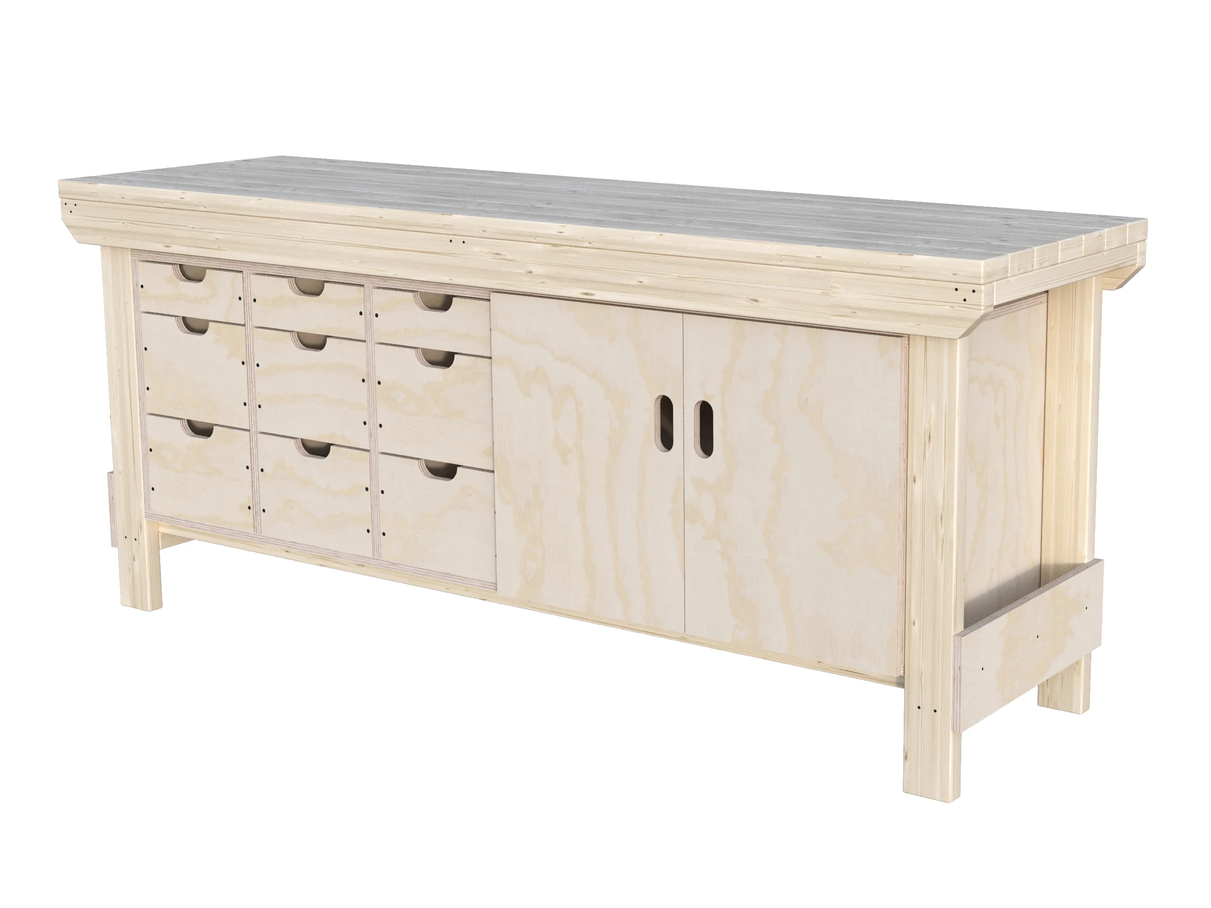 Acorn Heavy-duty Cupboard Workbench (V.2) - Image 22