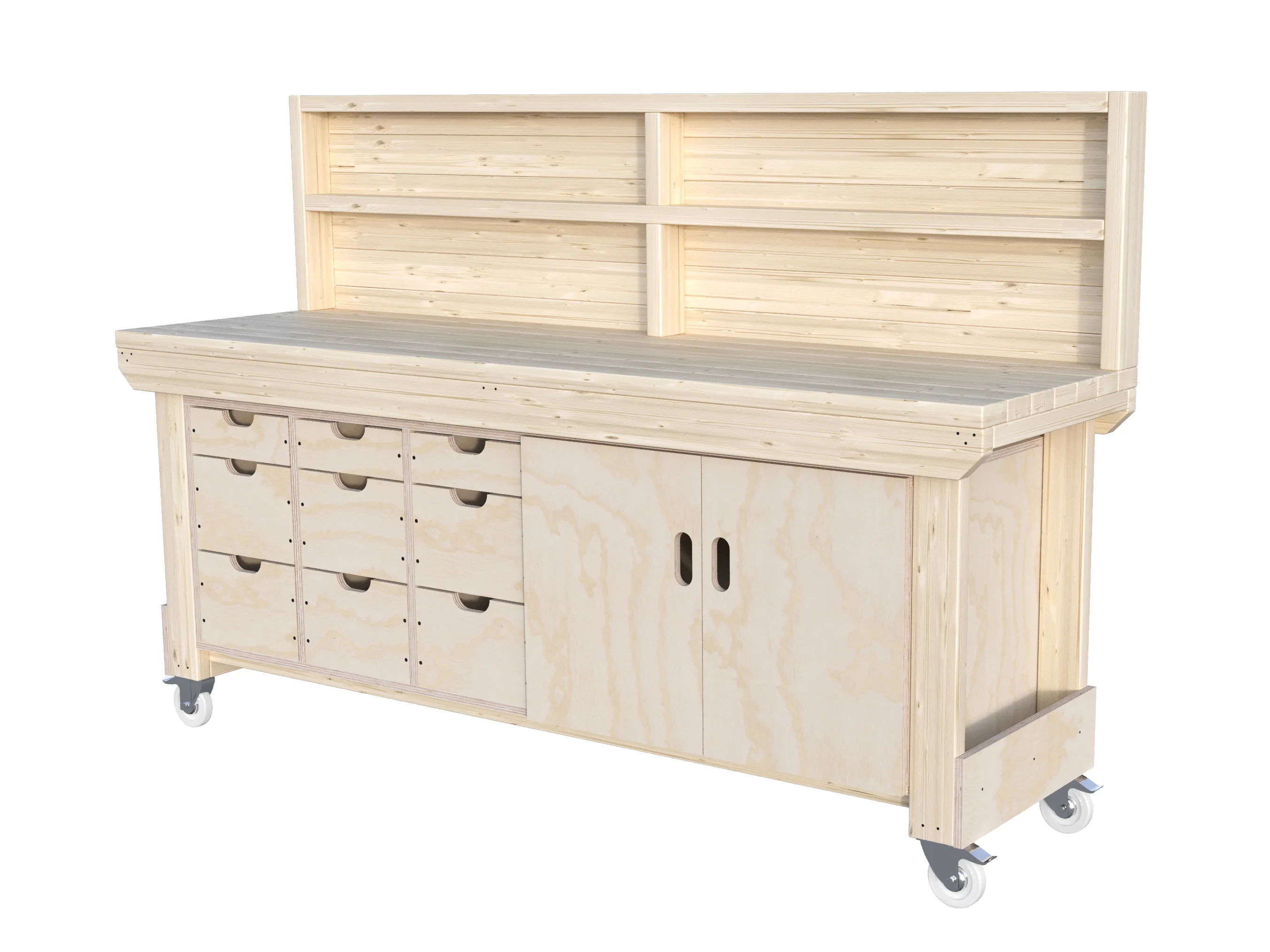 Acorn Heavy-duty Cupboard Workbench (V.2) - Image 23