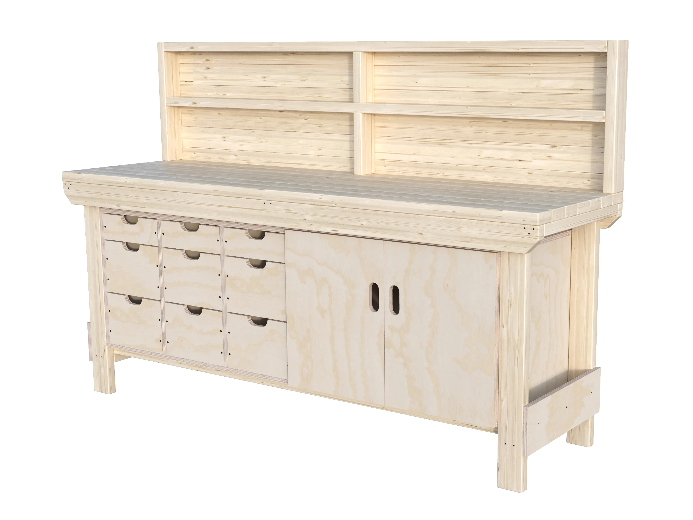 Acorn Heavy-duty Cupboard Workbench (V.2) - Image 24