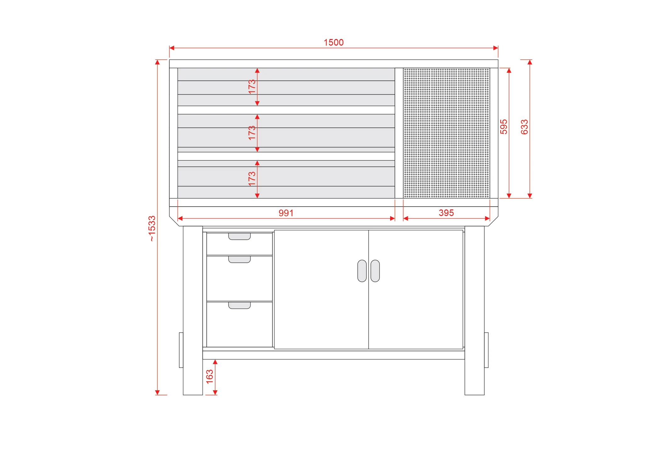 Acorn Heavy-duty Cupboard Workbench (V.2) - Image 27