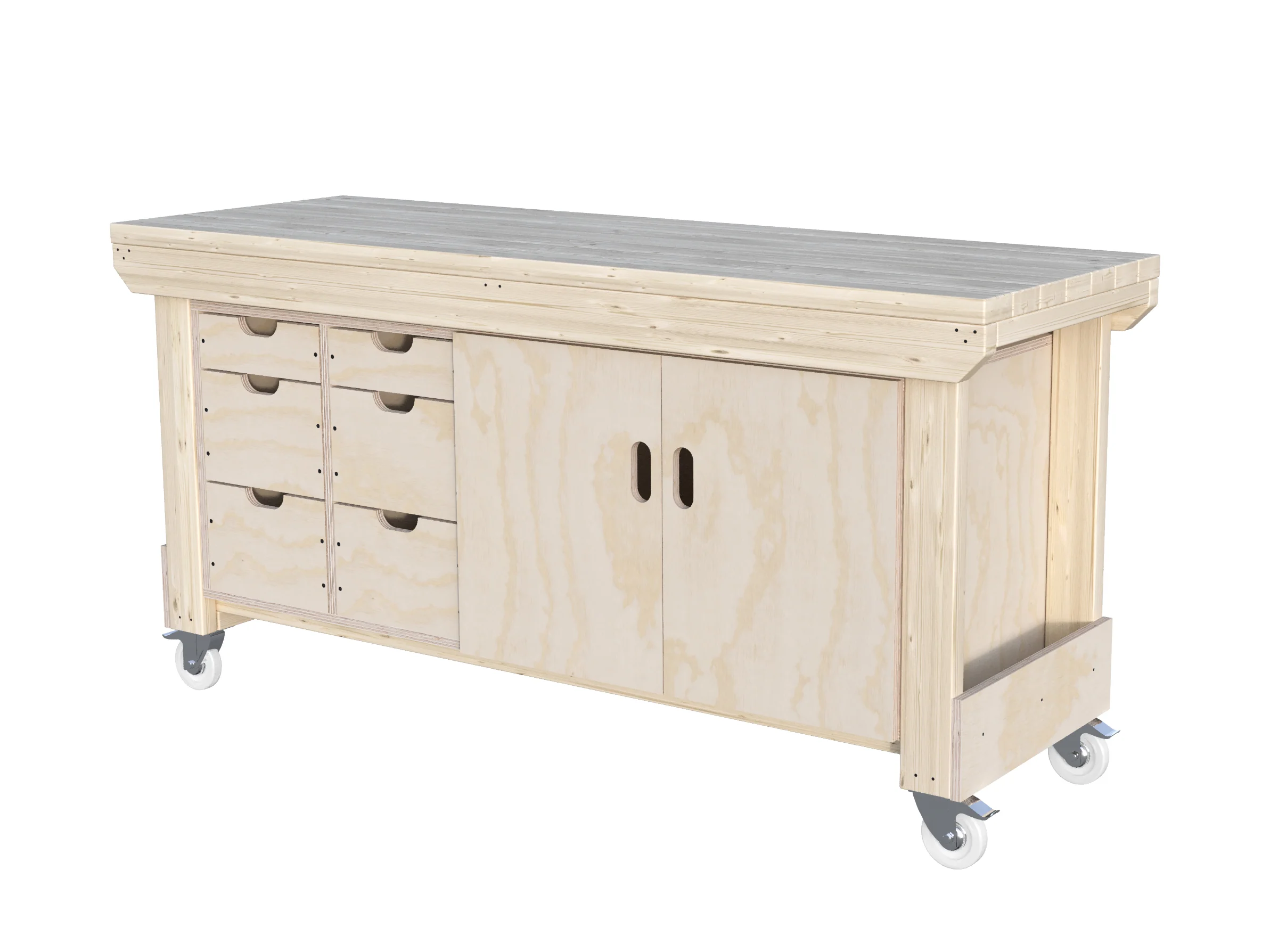 Acorn Heavy-duty Cupboard Workbench (V.2) - Image 9