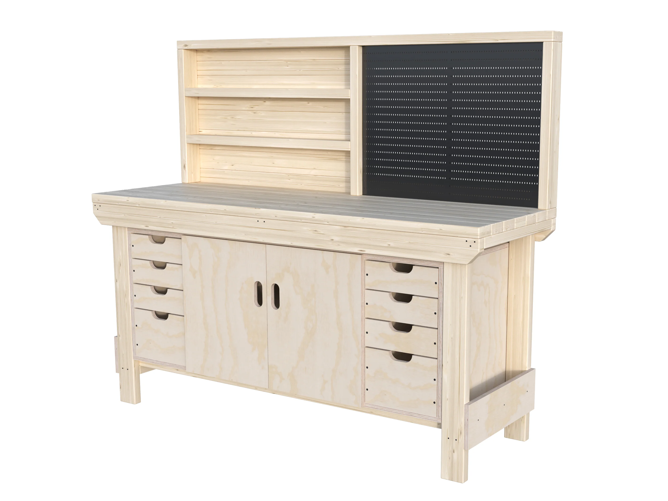 Acorn Heavy-duty Cupboard Workbench (V.4) - Image 4