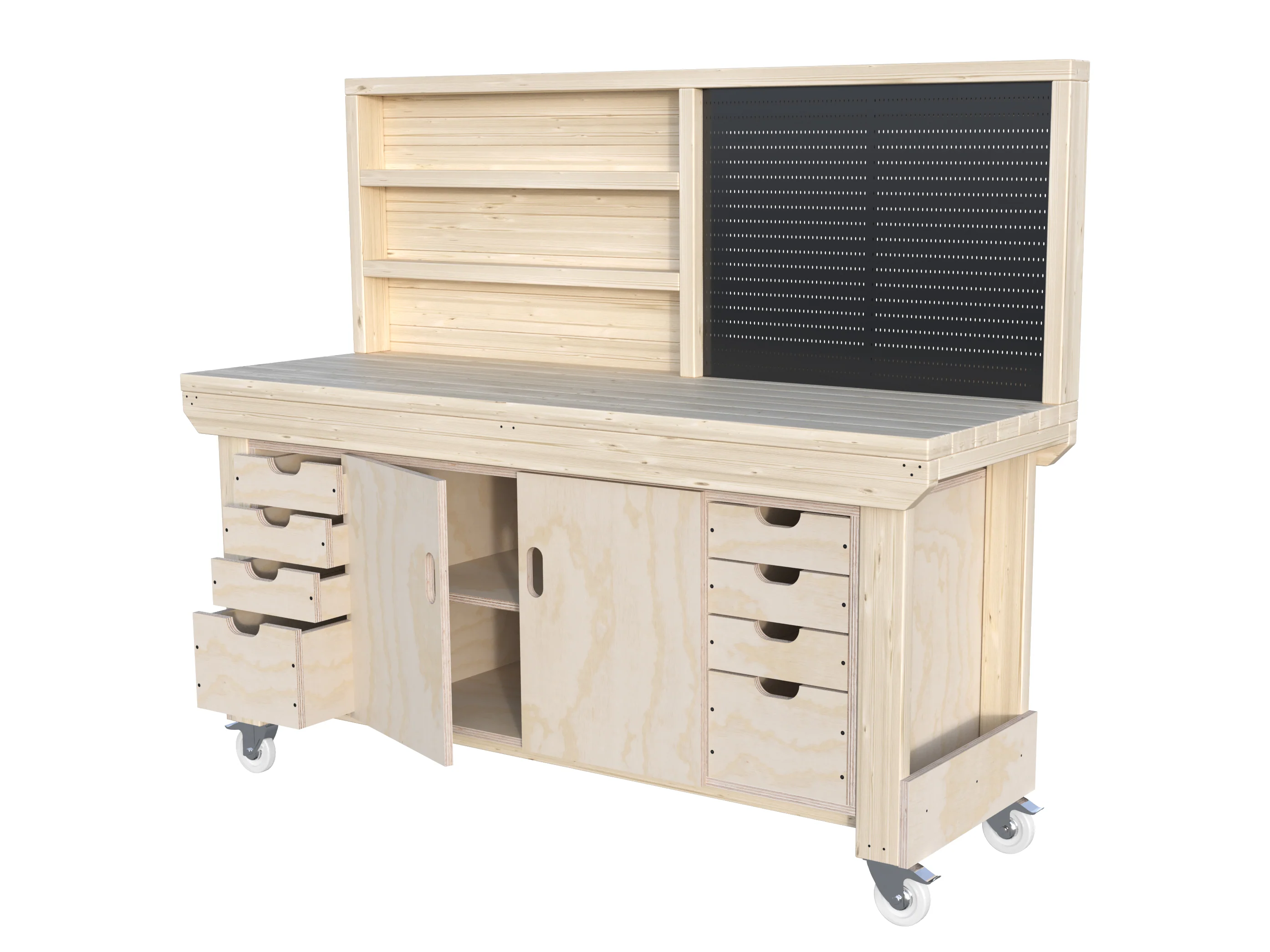 Acorn Heavy-duty Cupboard Workbench (V.4) - Image 5