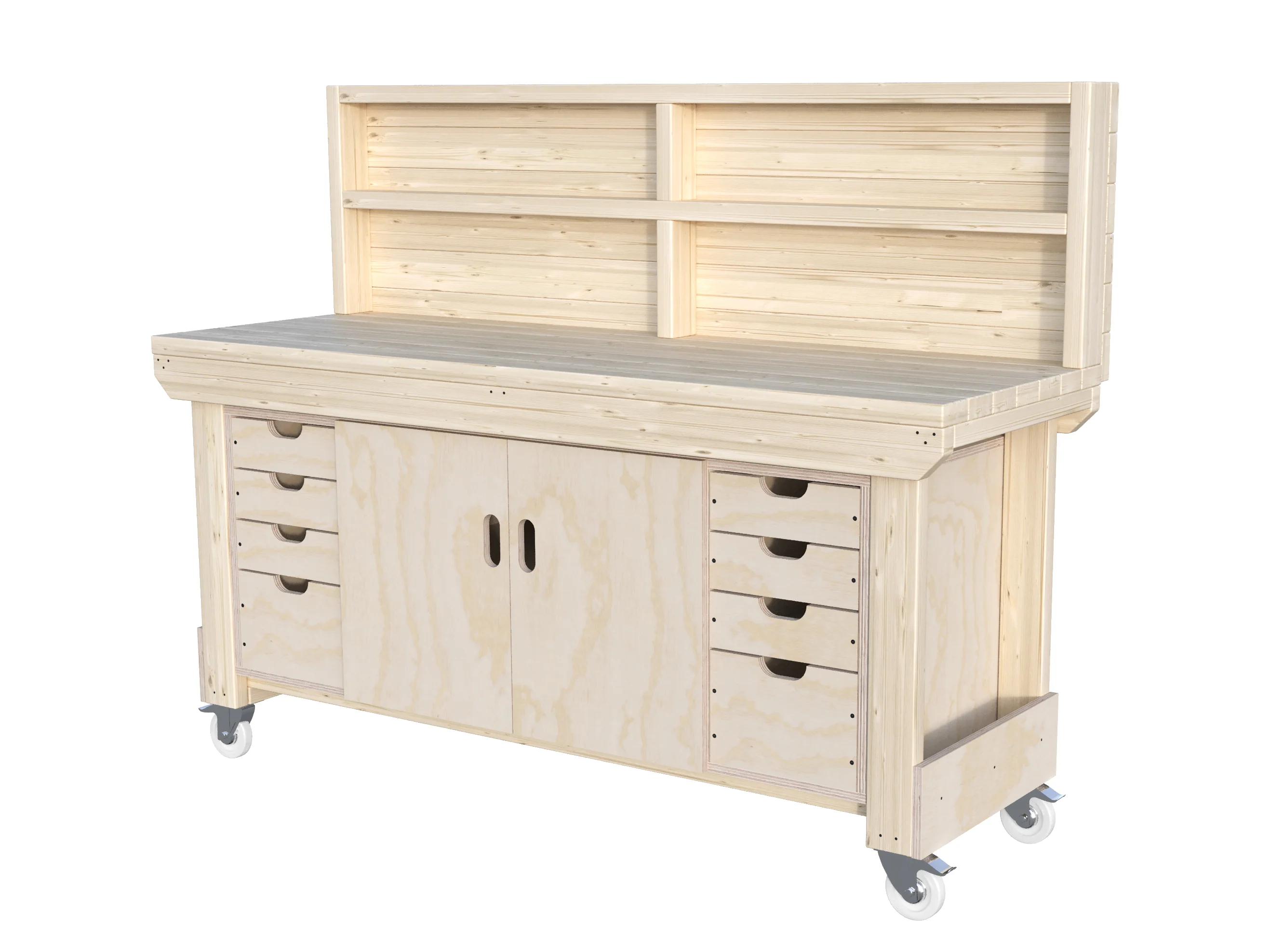 Acorn Heavy-duty Cupboard Workbench (V.4) - Image 7