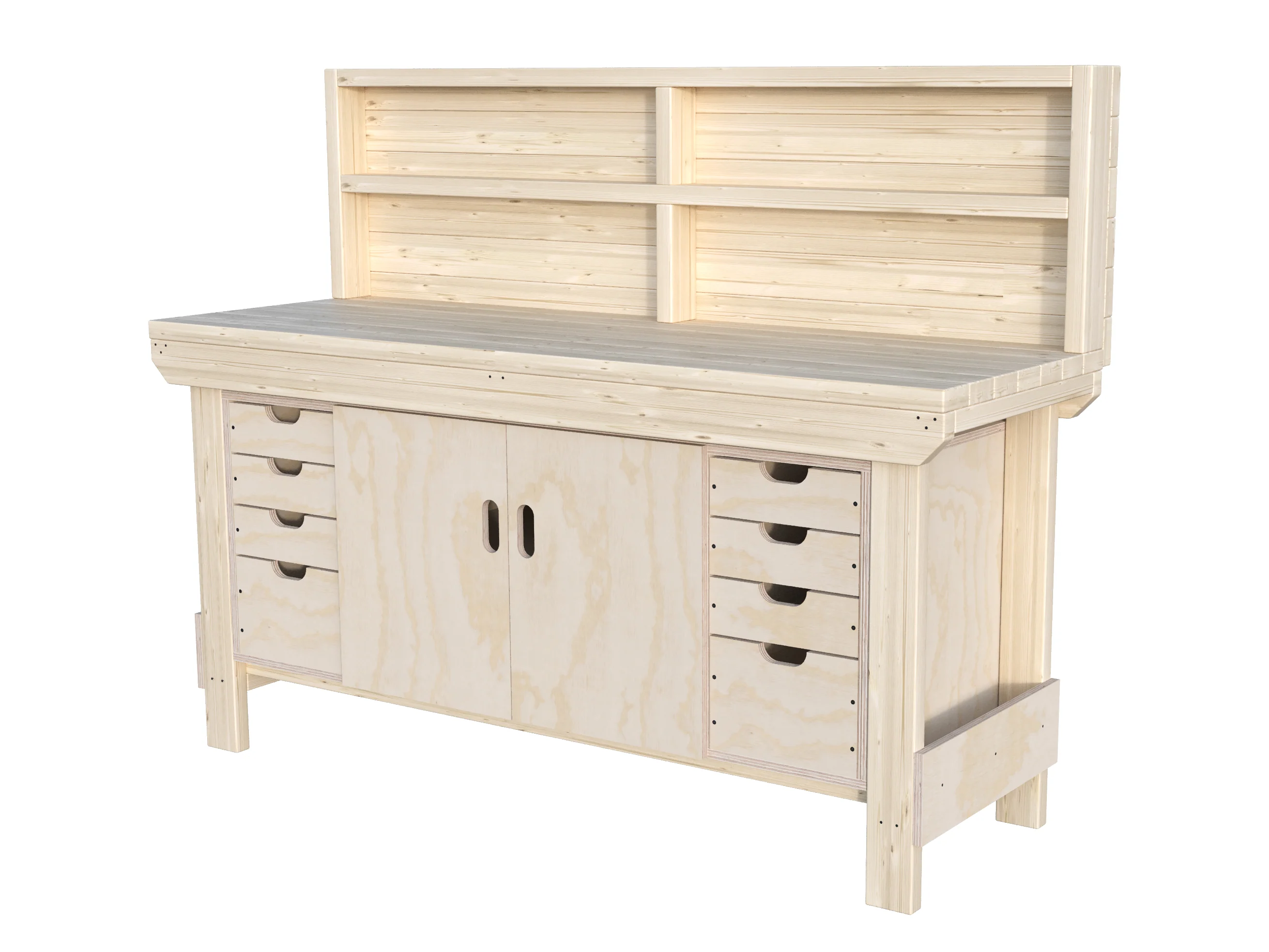 Acorn Heavy-duty Cupboard Workbench (V.4) - Image 8
