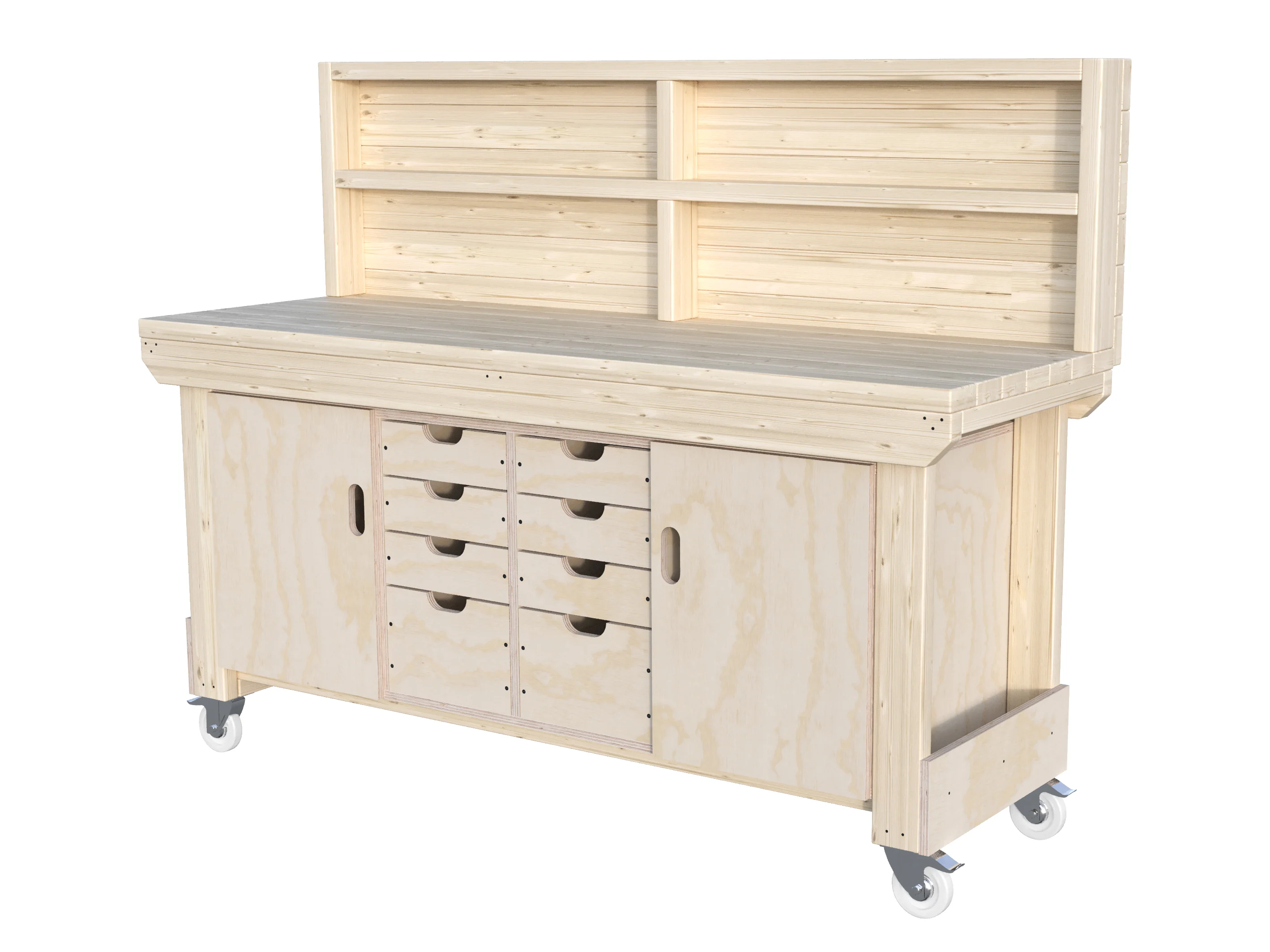 Acorn Heavy-duty Cupboard Workbench (V.6) - Image 12