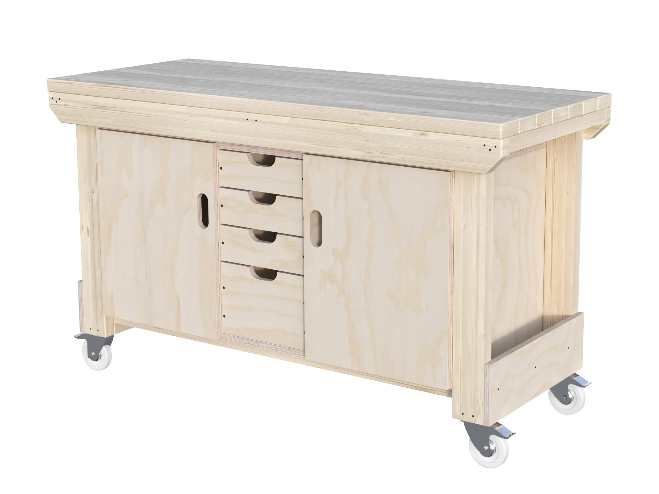 Acorn Heavy-duty Cupboard Workbench (V.6) - Image 14