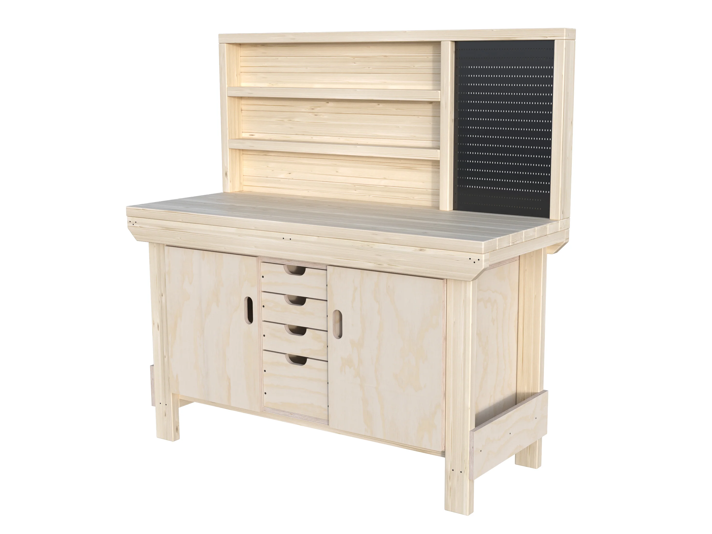 Acorn Heavy-duty Cupboard Workbench (V.6) - Image 15