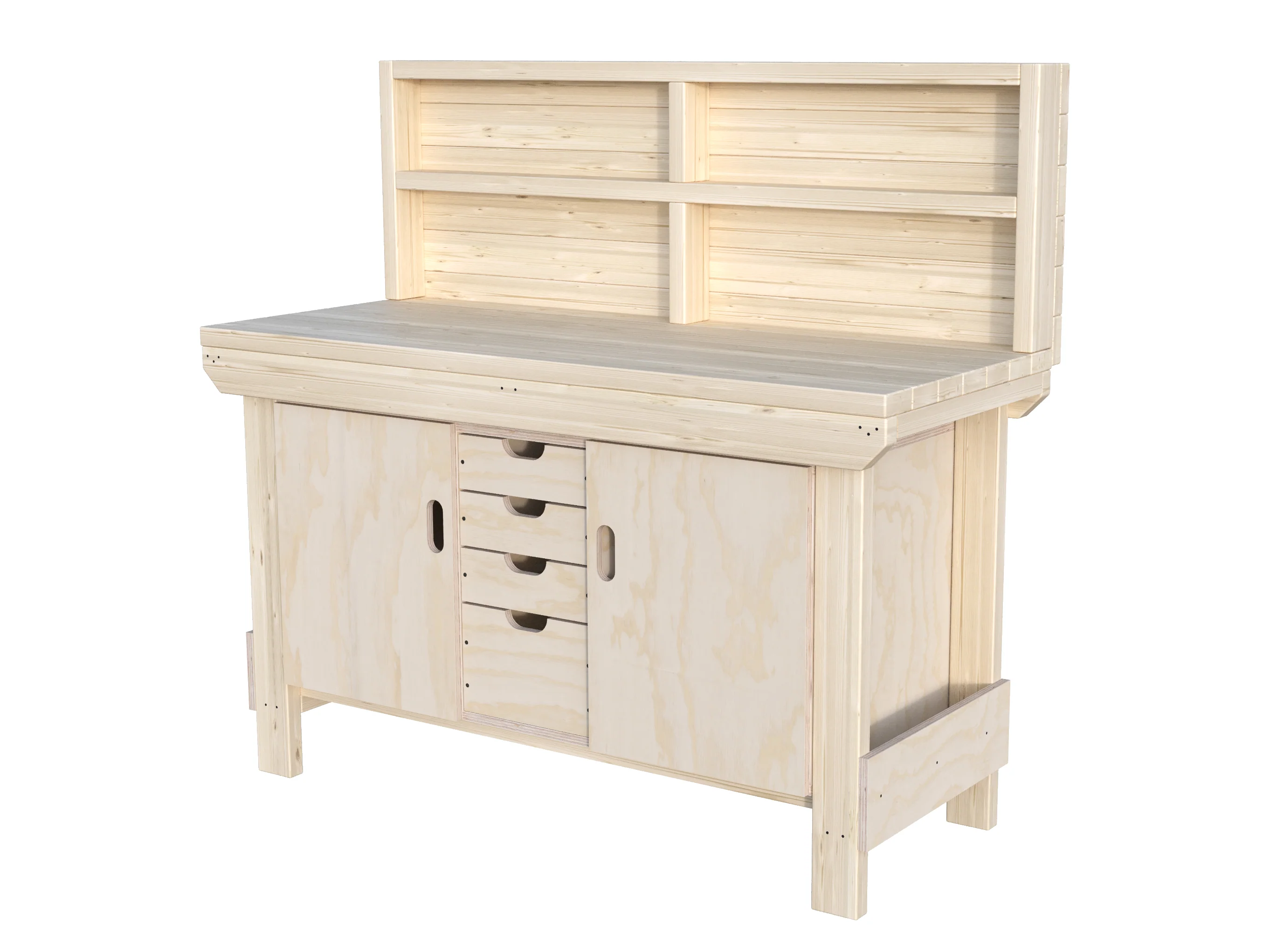 Acorn Heavy-duty Cupboard Workbench (V.6) - Image 16