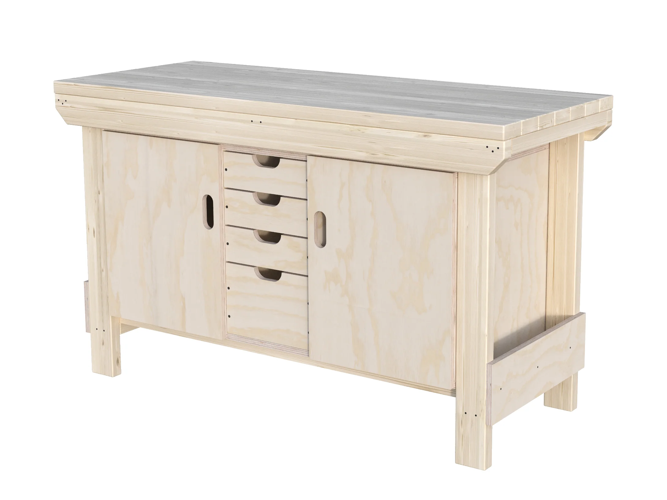 Acorn Heavy-duty Cupboard Workbench (V.6) - Image 17