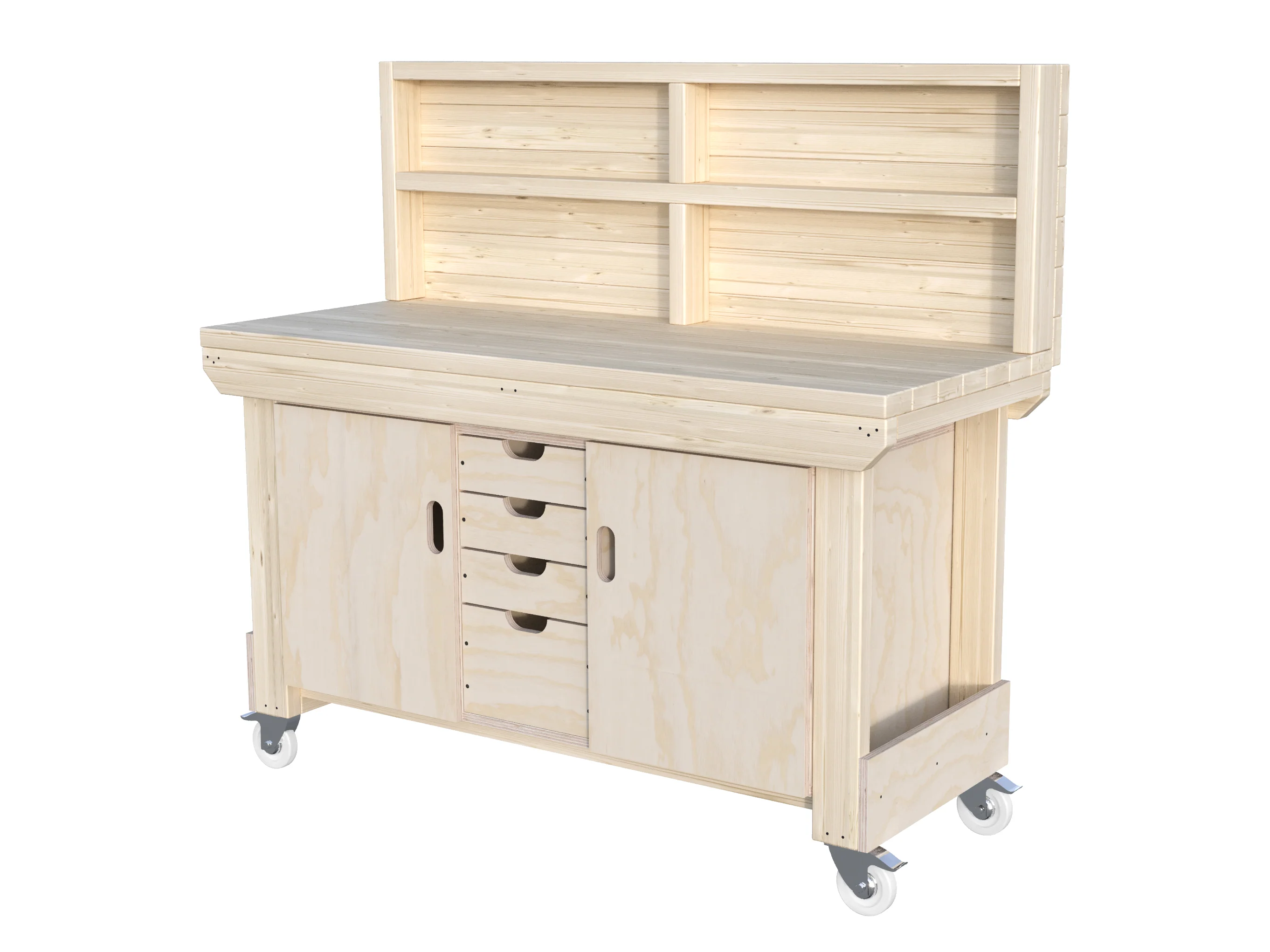 Acorn Heavy-duty Cupboard Workbench (V.6) - Image 18