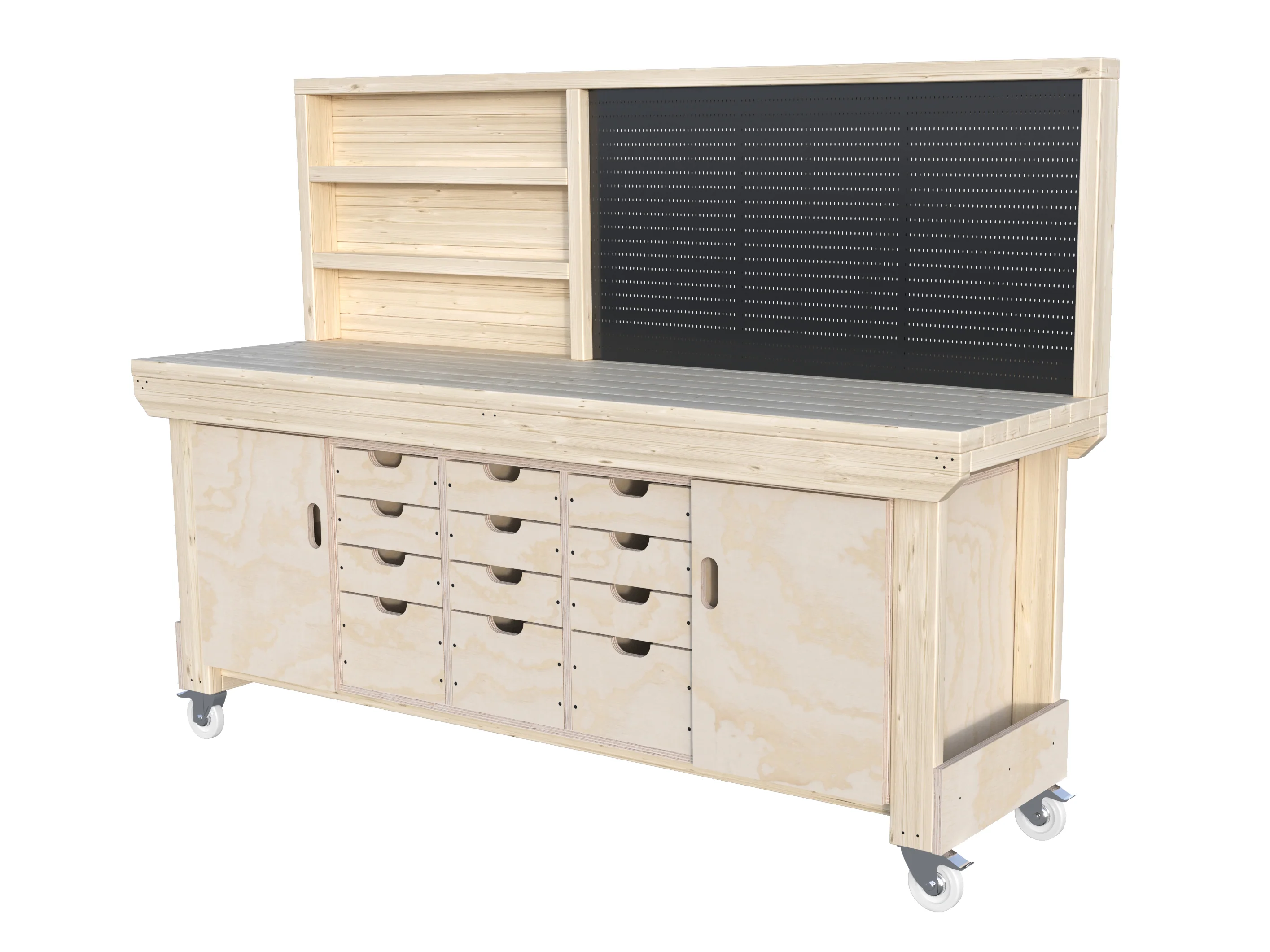 Acorn Heavy-duty Cupboard Workbench (V.6) - Image 24