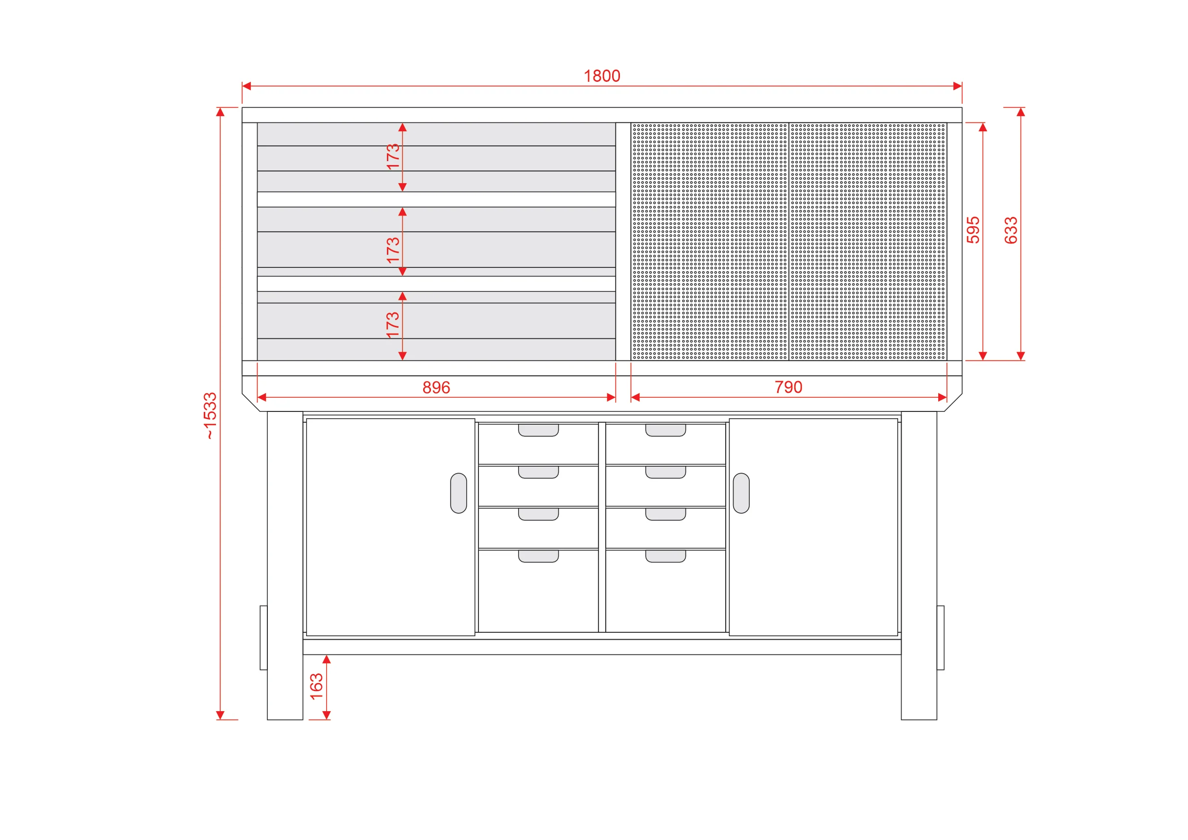 Acorn Heavy-duty Cupboard Workbench (V.6) - Image 27