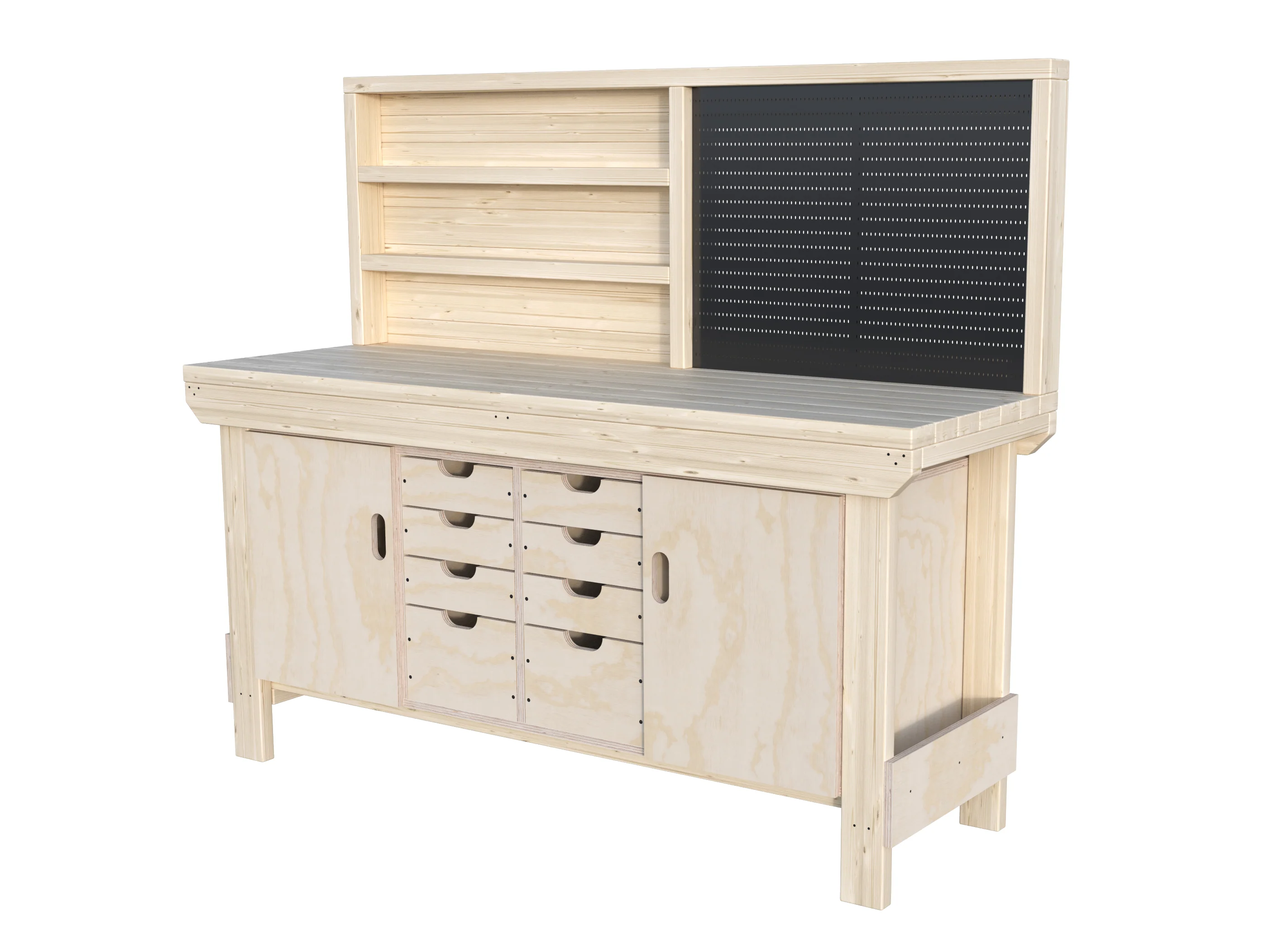 Acorn Heavy-duty Cupboard Workbench (V.6) - Image 9