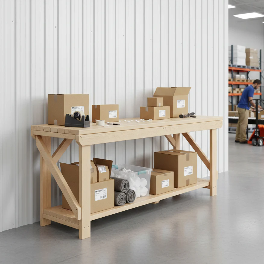 Acorn Wooden Workbench - Image 3