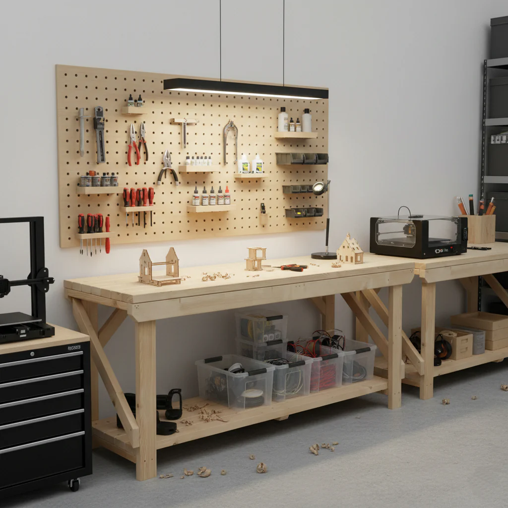 Acorn Wooden Workbench - Image 5