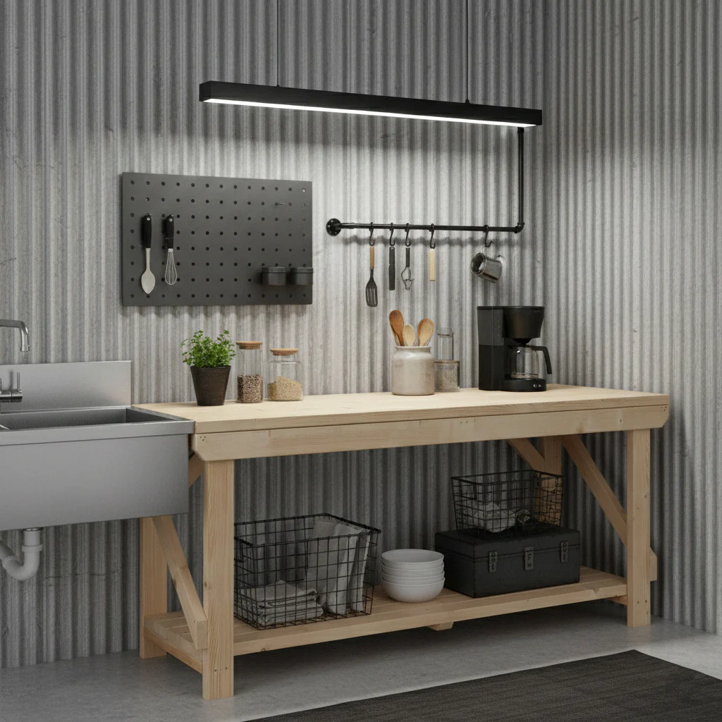 Acorn Wooden Workbench - Image 6