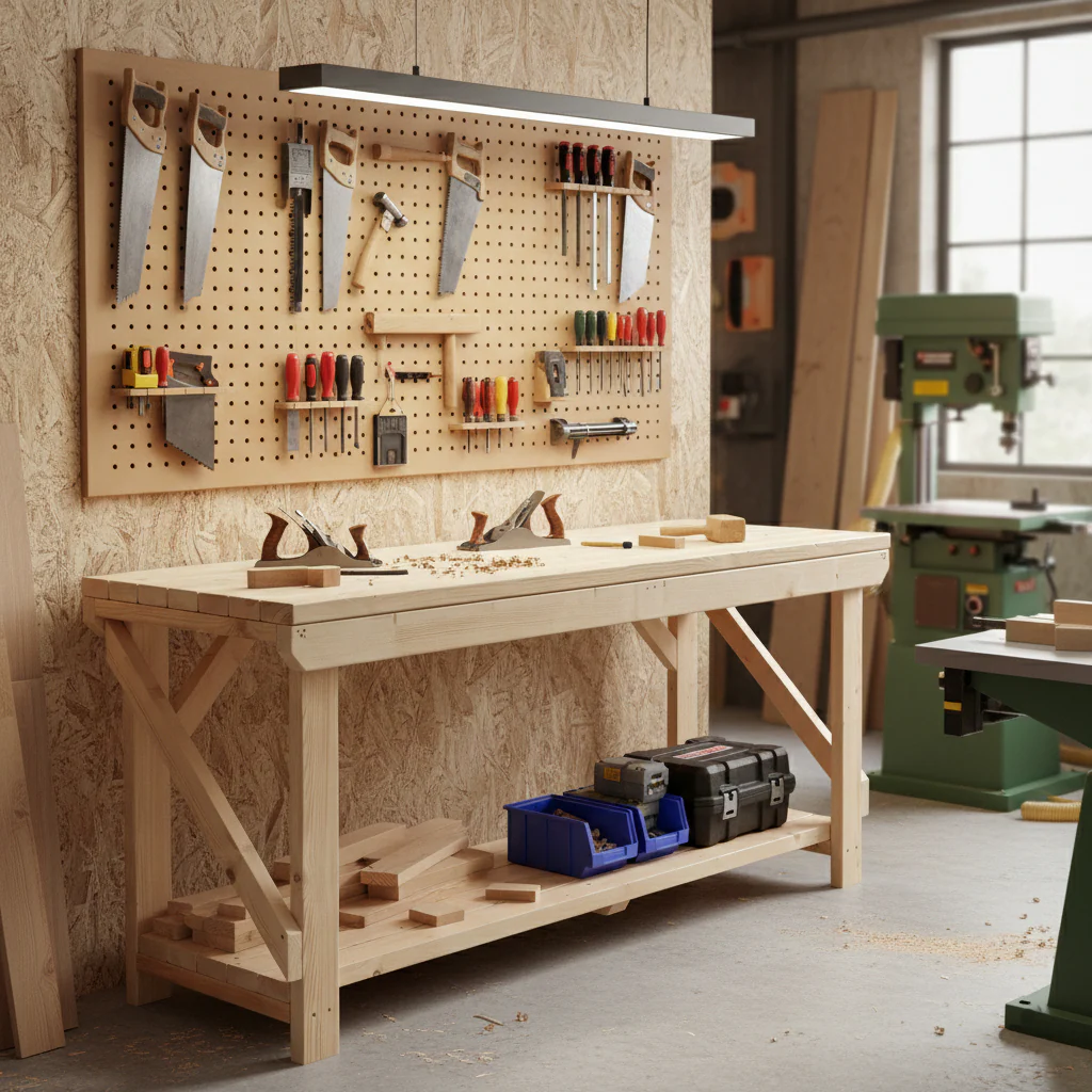 Acorn Wooden Workbench - Image 7