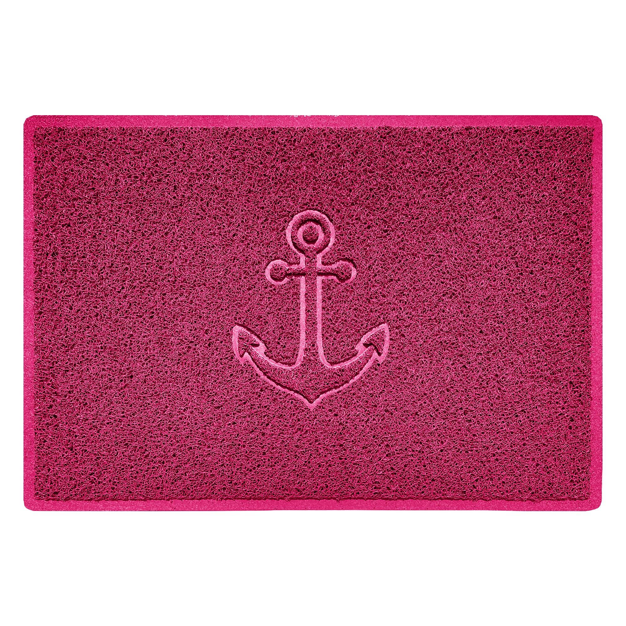 "Anchors Away" Grey Spaghetti Door Mat - Image 15