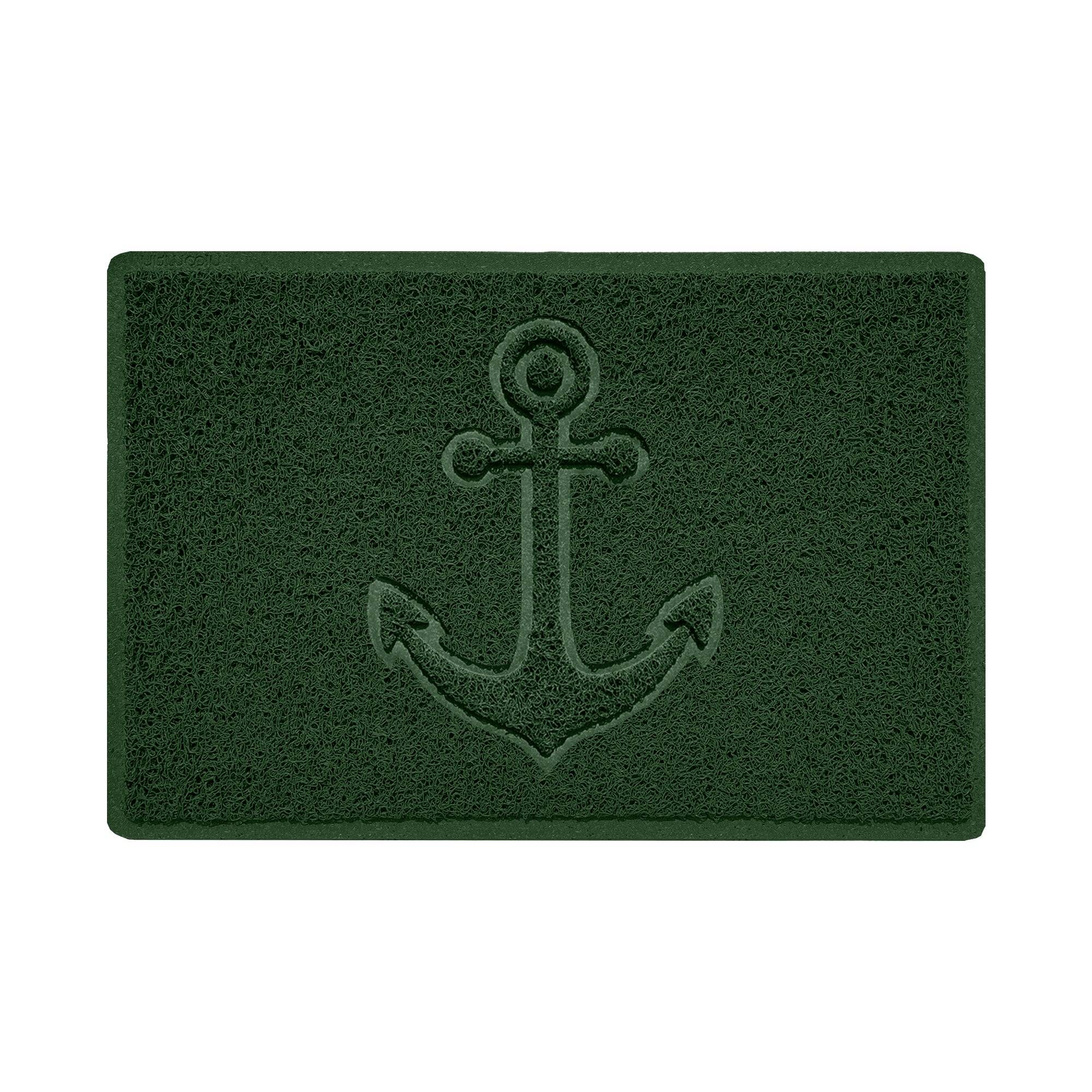 "Anchors Away" Grey Spaghetti Door Mat - Image 22
