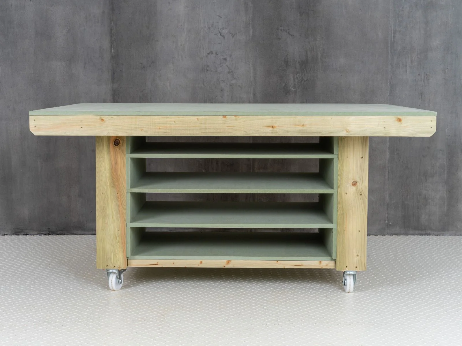 Art/craft table, project workbench with storage V.1. - Image 7