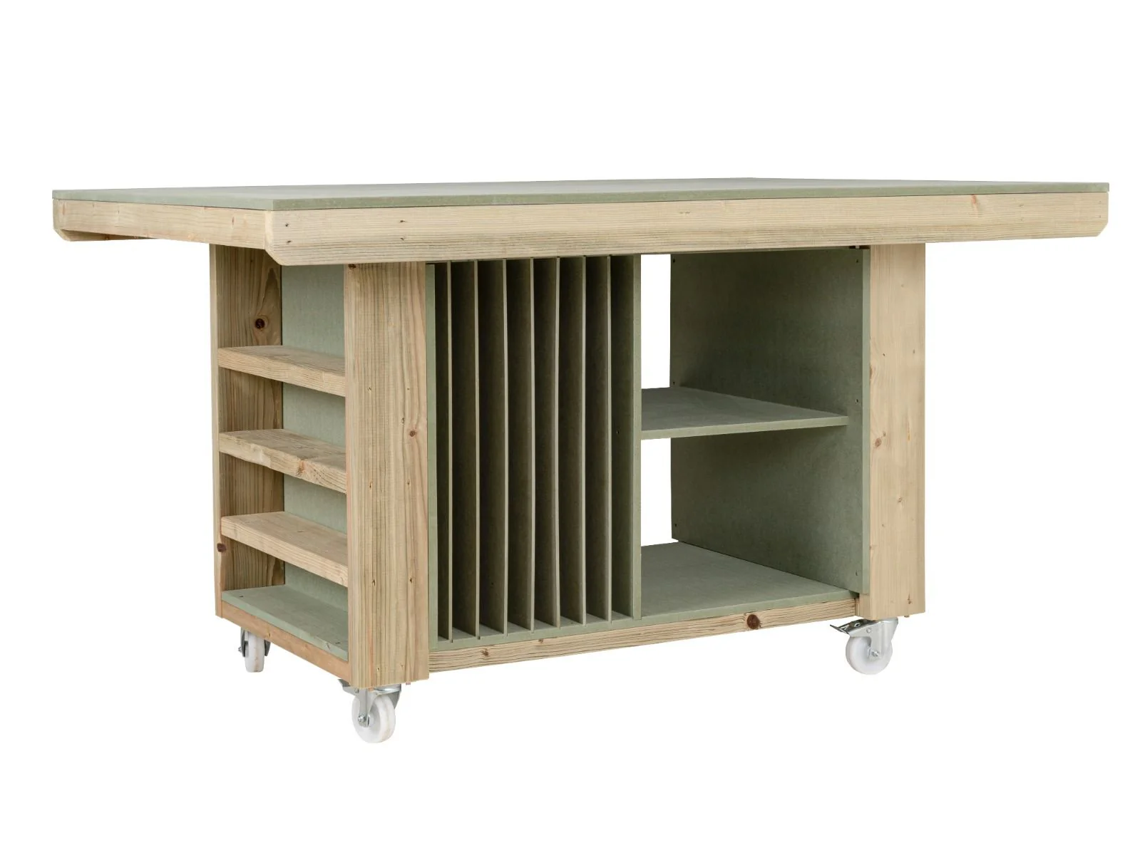 Art/craft table, project workbench with storage V.3. - Image 4