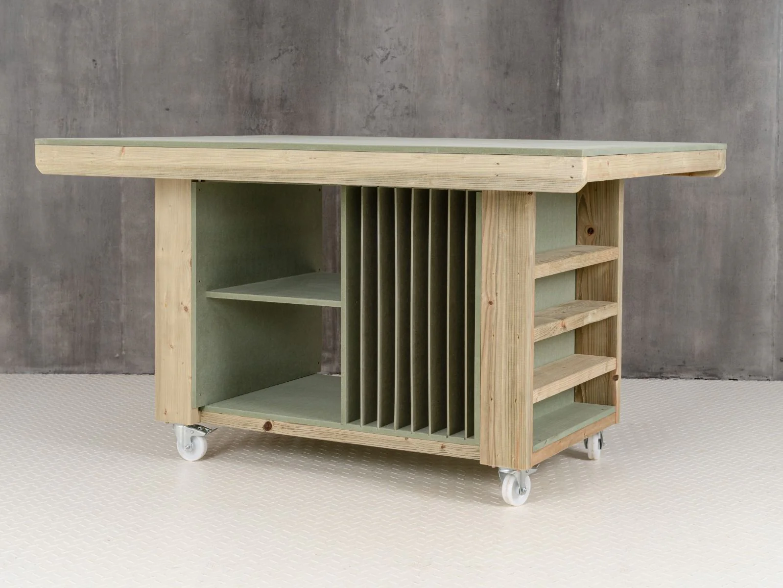 Art/craft table, project workbench with storage V.3. - Image 7