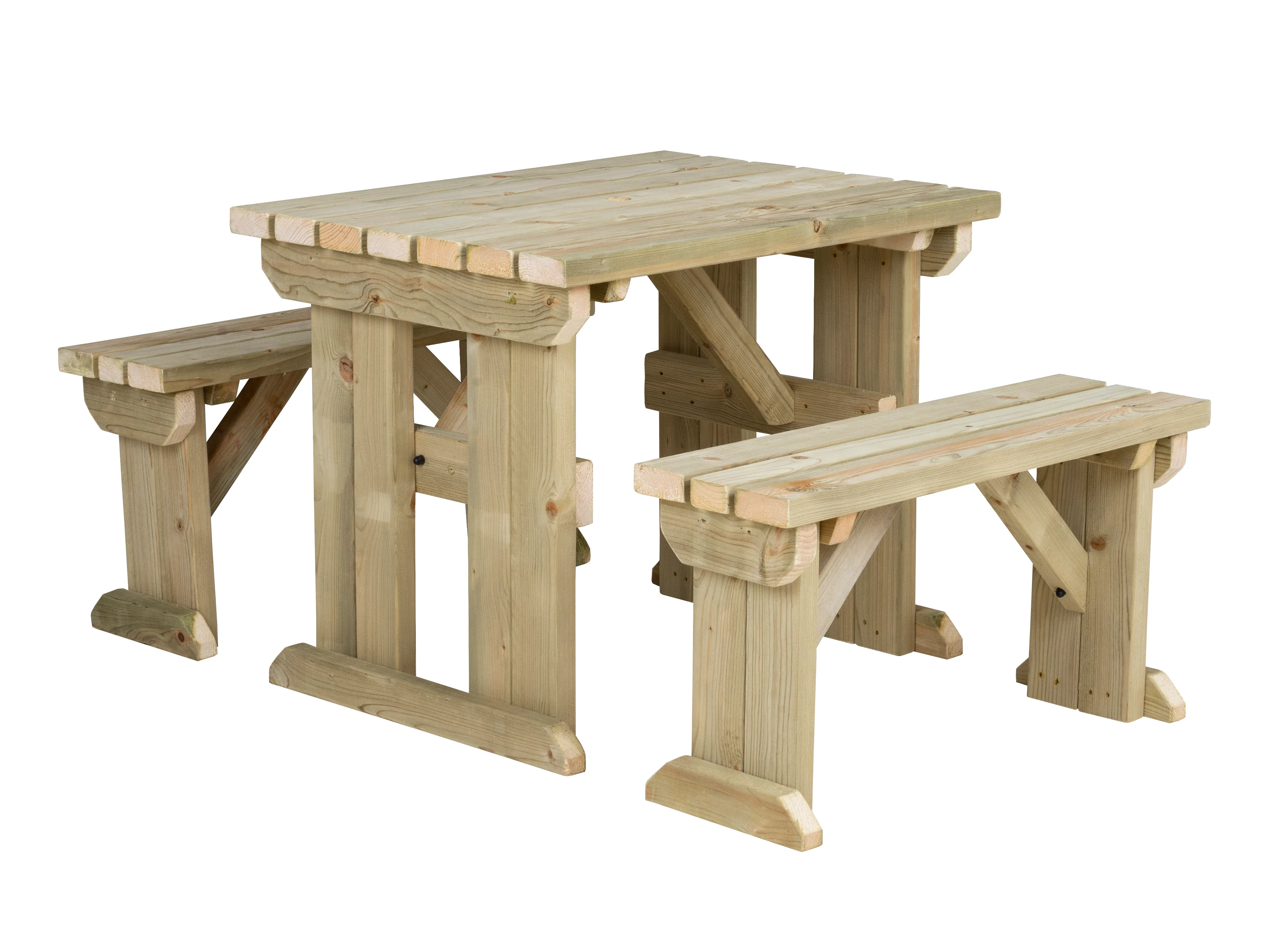 Aspen Picnic Table and Benches Set - Image 10