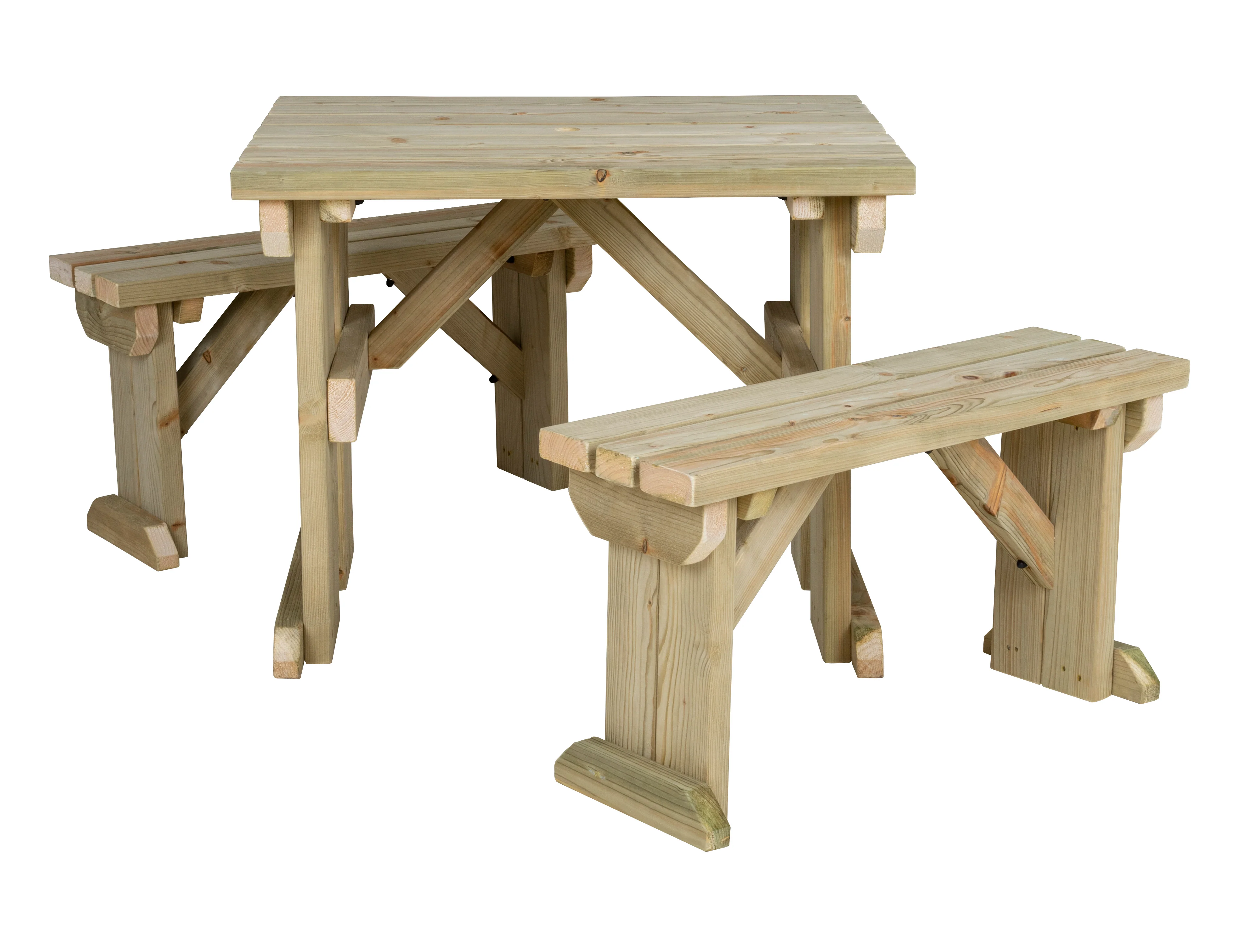 Aspen Picnic Table and Benches Set - Image 12