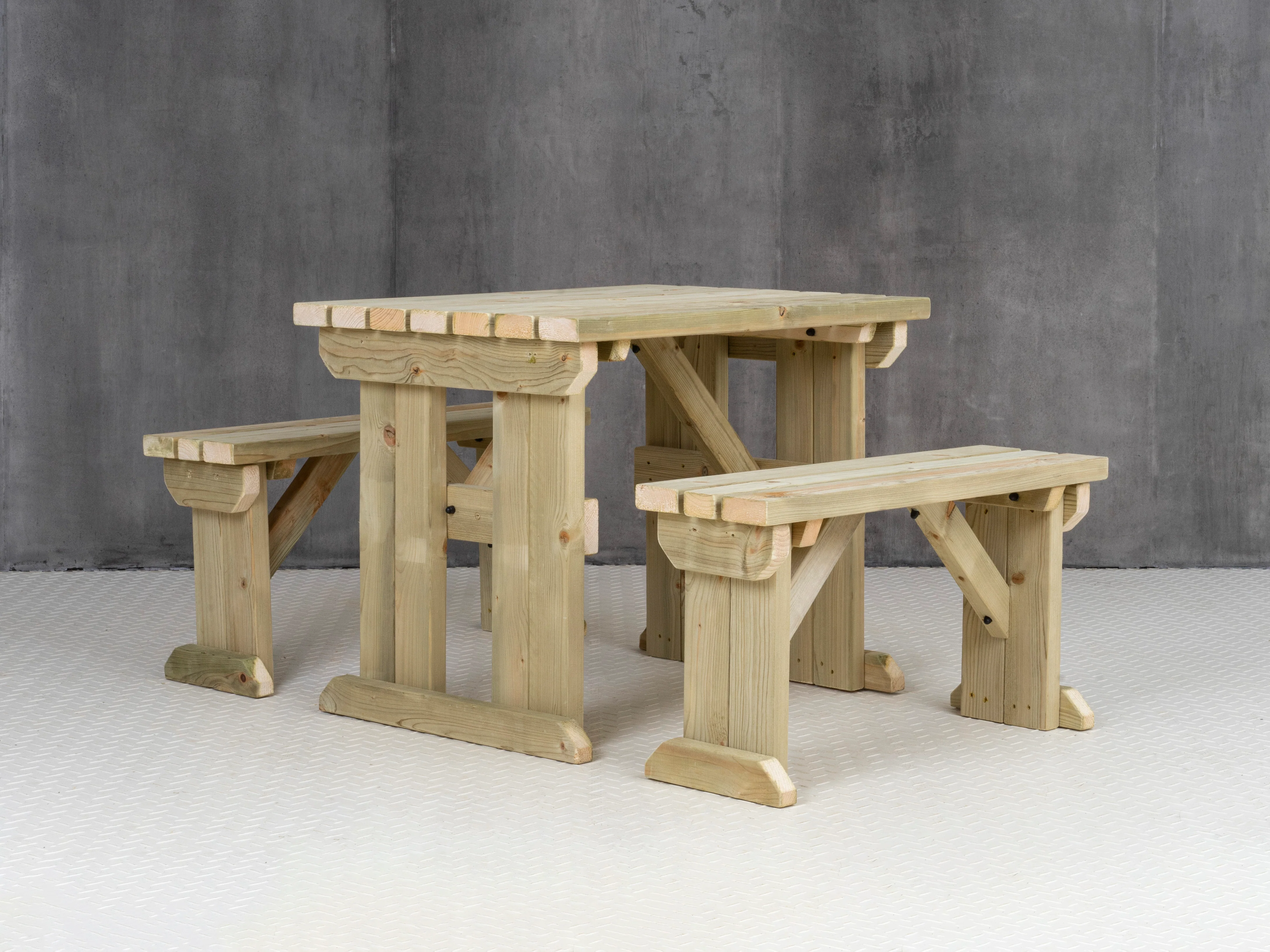 Aspen Picnic Table and Benches Set - Image 7