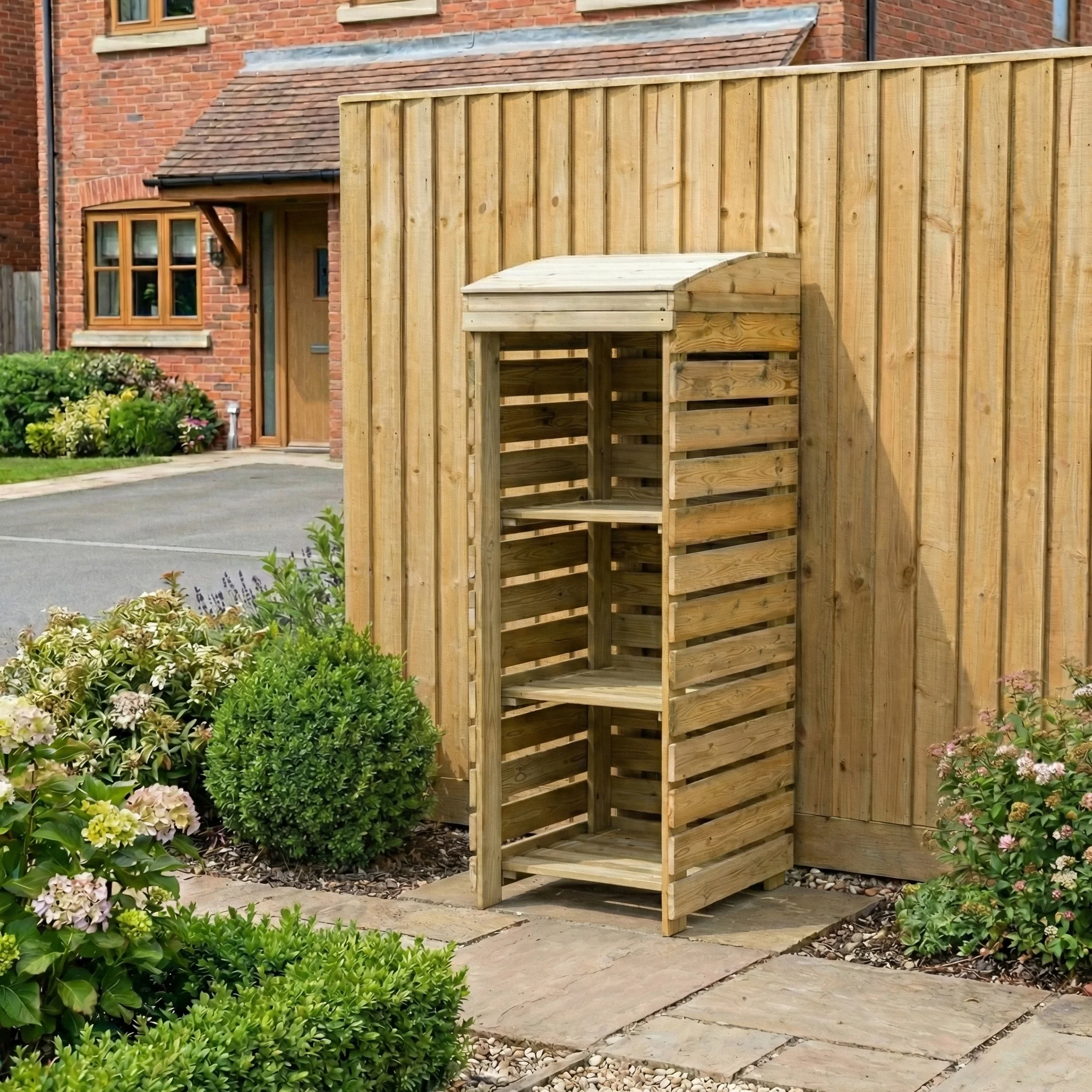 Binbreeze 3 Bins Recycling Storage Organizer - Image 4