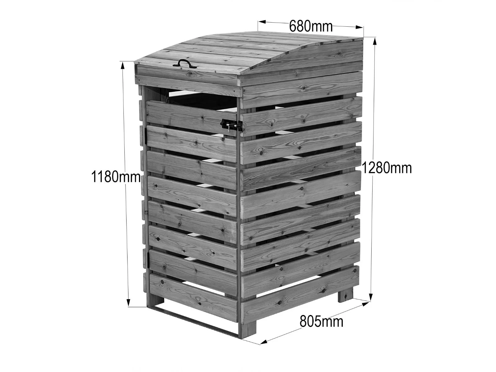 Binbreeze Wheelie Bin Storage Unit - Image 5