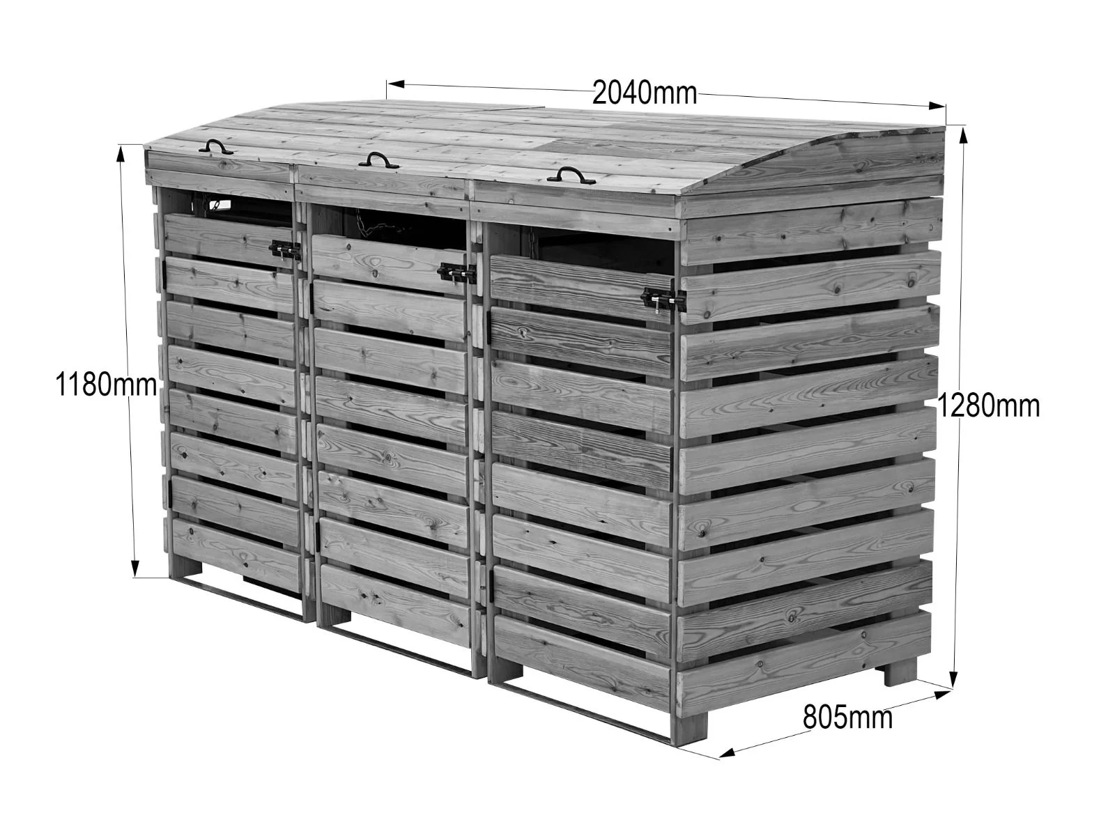 Binbreeze Wheelie Bin Storage Unit - Image 6