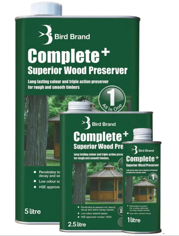 Bird Brand Complete+ Superior Wood Preserver, FOREST GREEN - Image 3