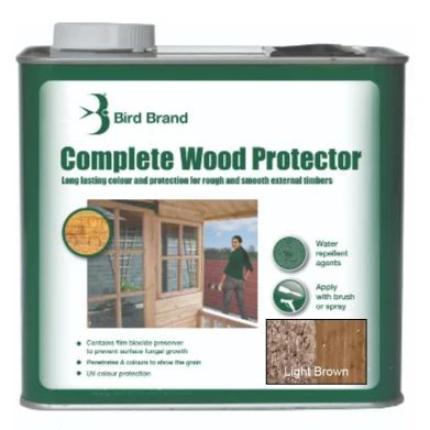 Bird Brand Complete Wood Protector, LIGHT BROWN - Image 3
