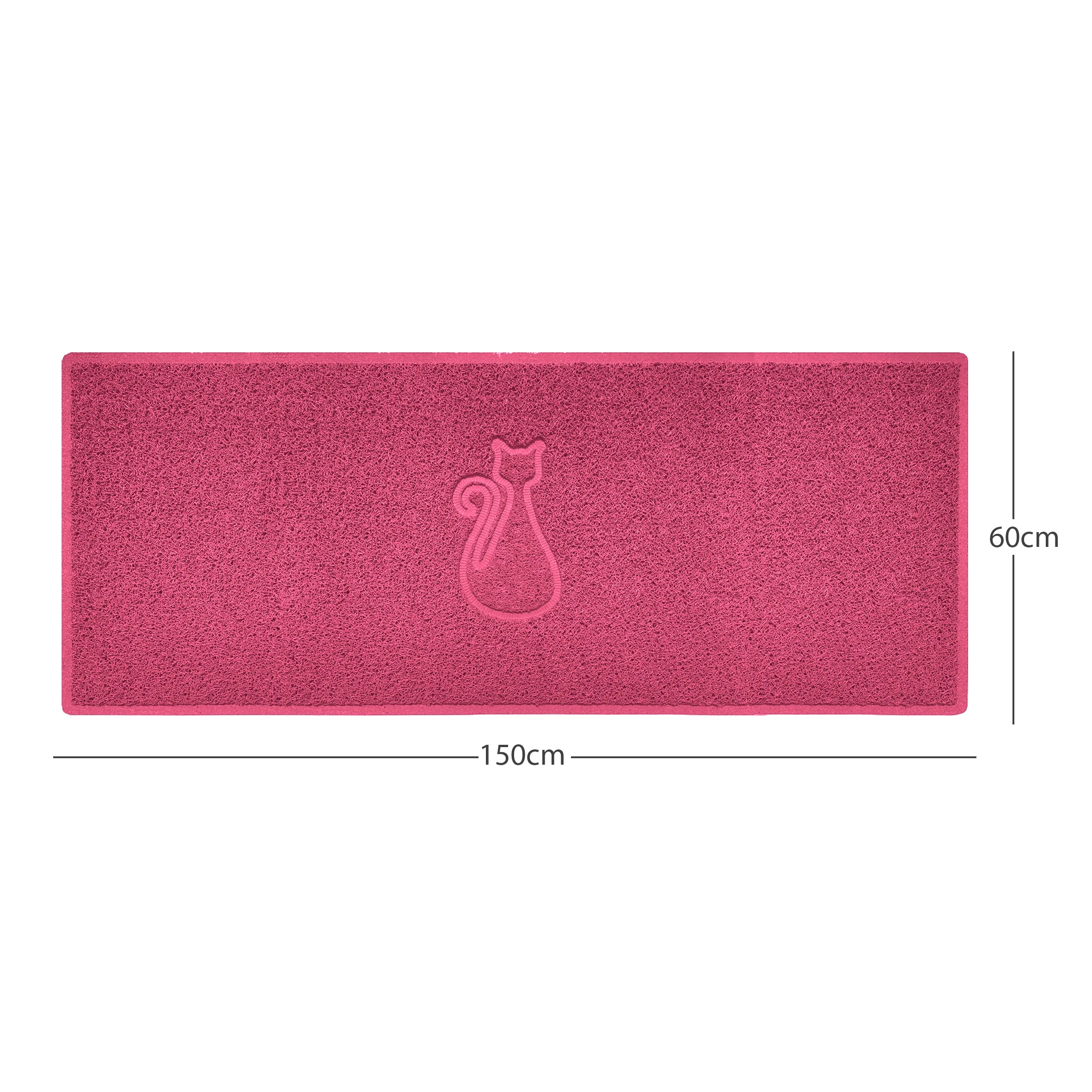 "Cat" Embossed Loofah Textured Spaghetti Door Mat - Image 13