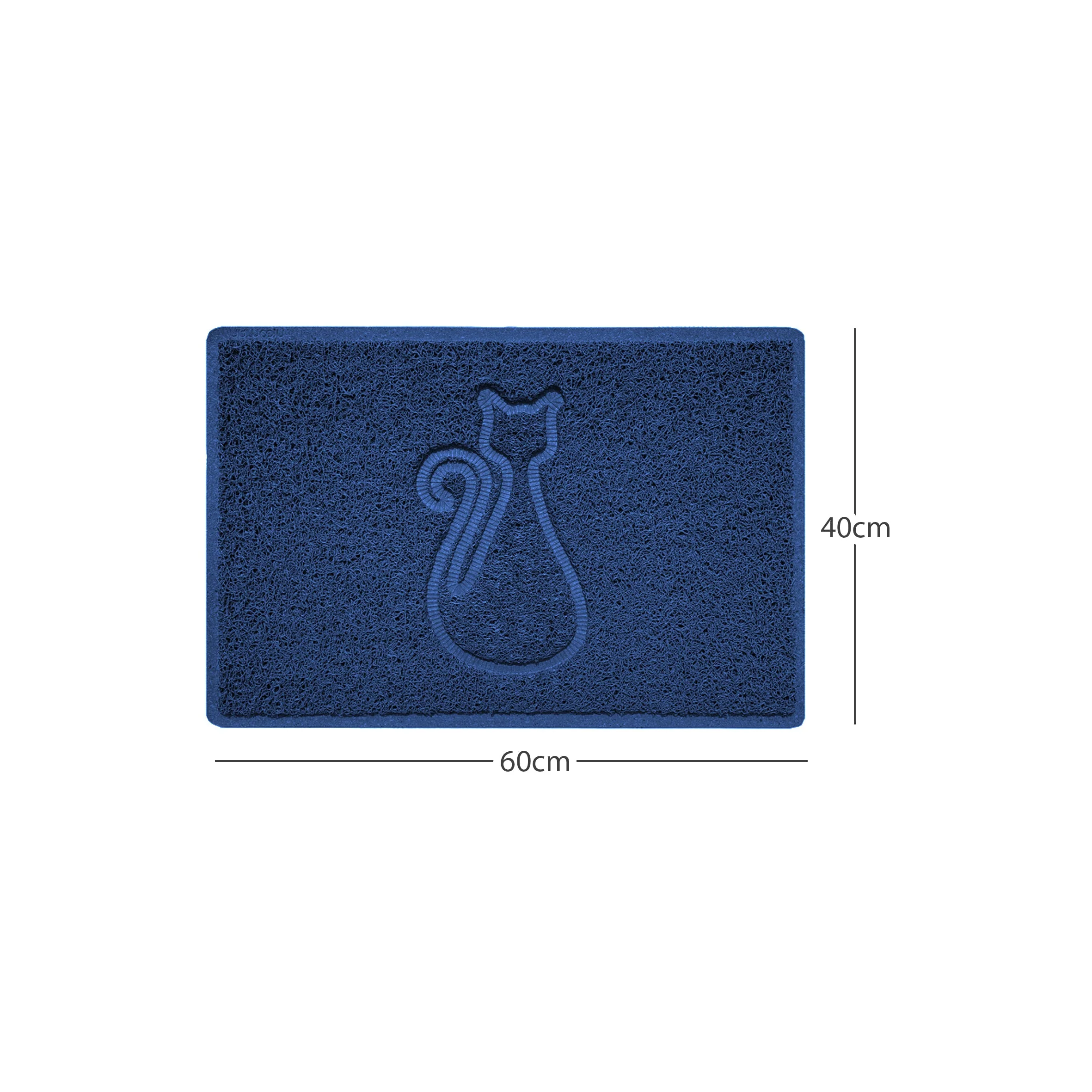 "Cat" Embossed Loofah Textured Spaghetti Door Mat - Image 17
