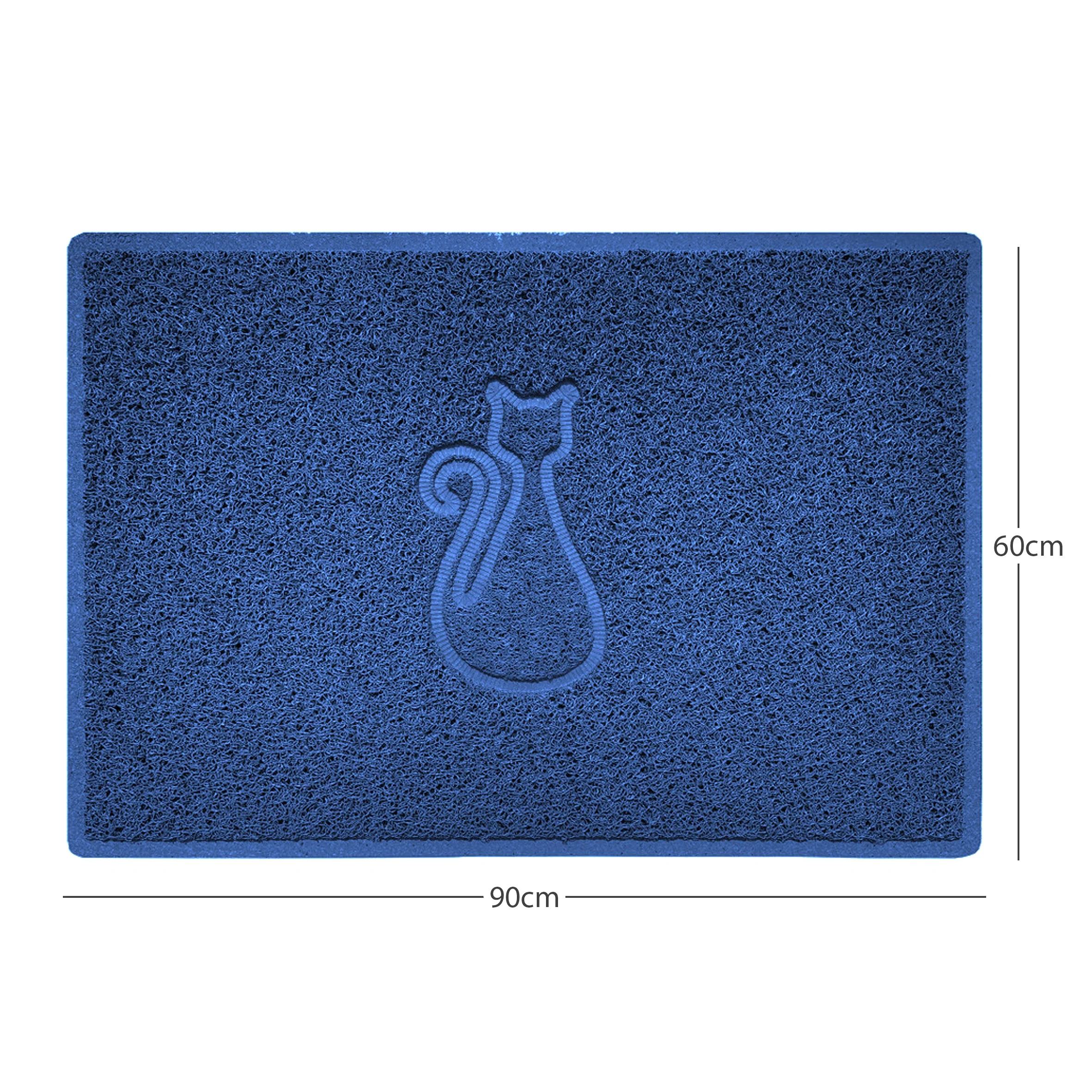 "Cat" Embossed Loofah Textured Spaghetti Door Mat - Image 19