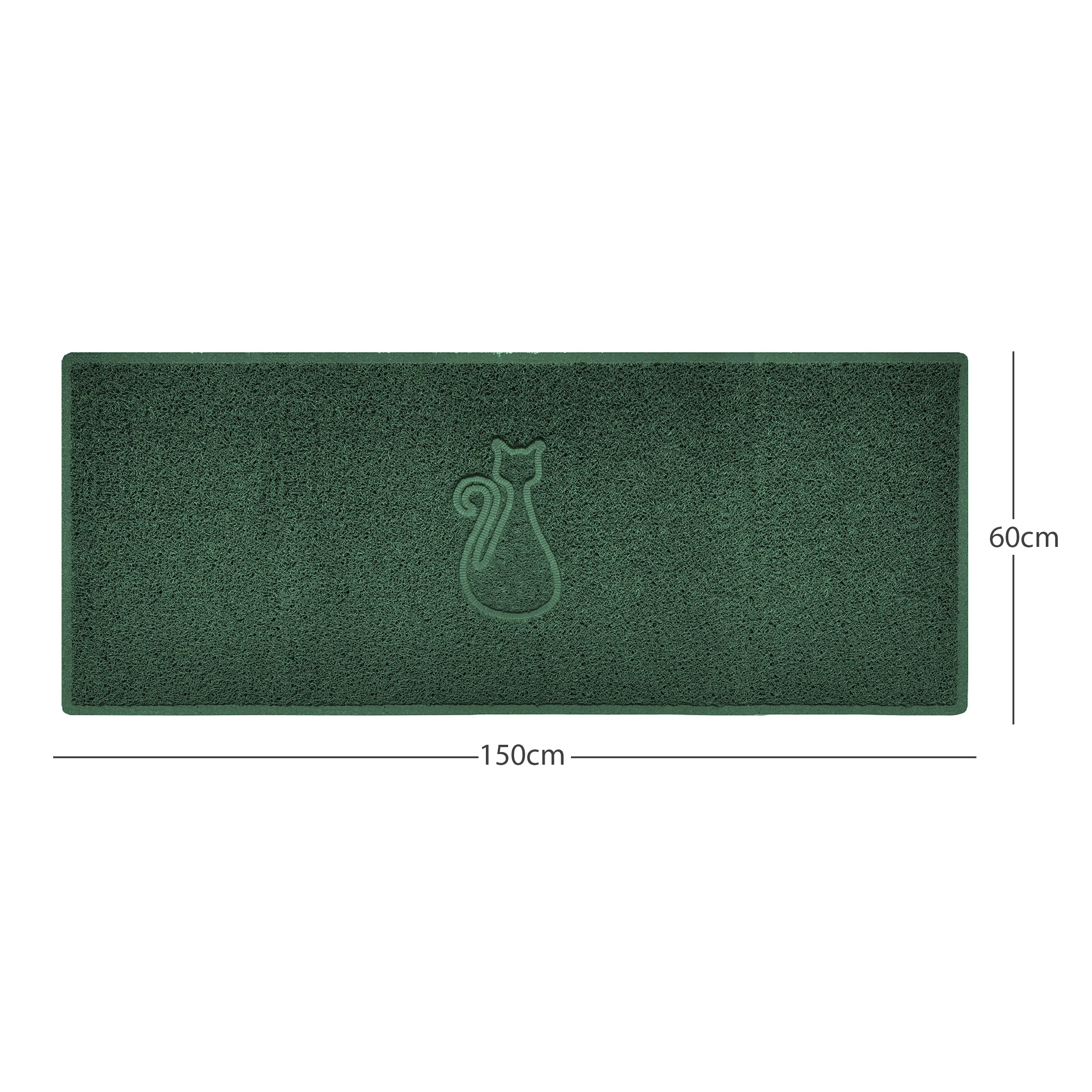 "Cat" Embossed Loofah Textured Spaghetti Door Mat - Image 20