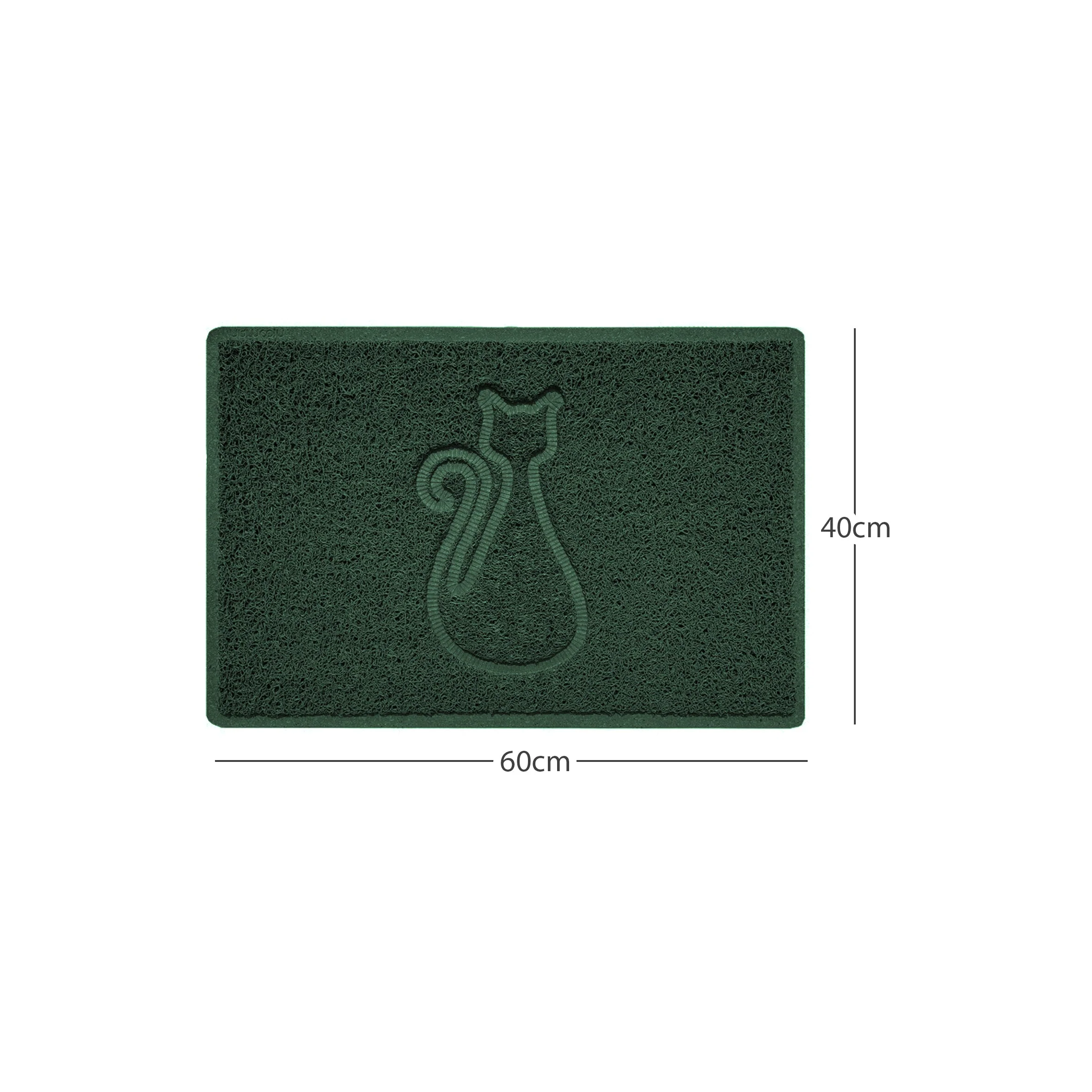 "Cat" Embossed Loofah Textured Spaghetti Door Mat - Image 21